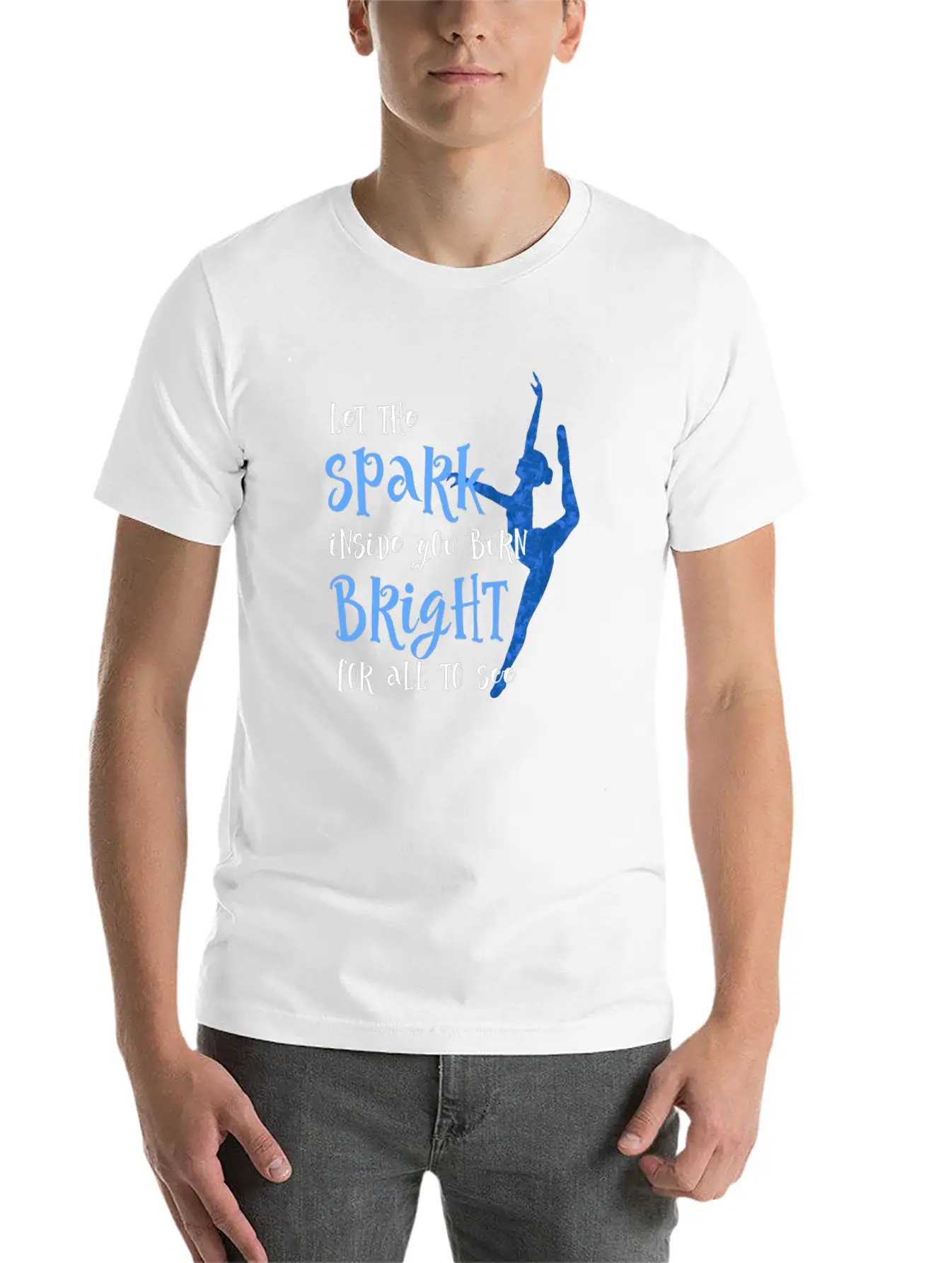 Dance Student Let The Spark For Dark Classic Cotton Tee – Unisex Comfort For Any Season
