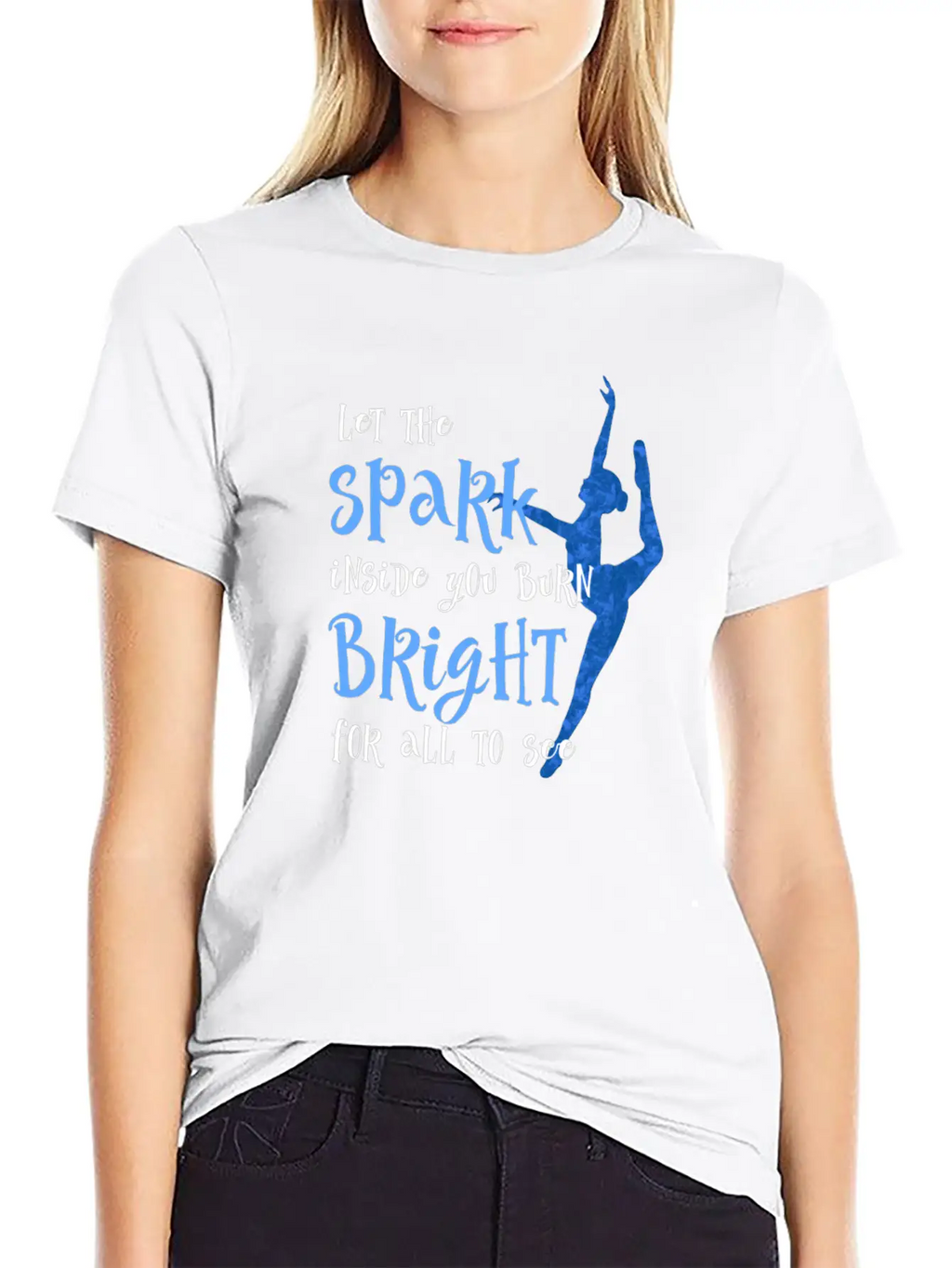 Dance Student Let The Spark For Dark Classic Cotton Tee – Unisex Comfort For Any Season
