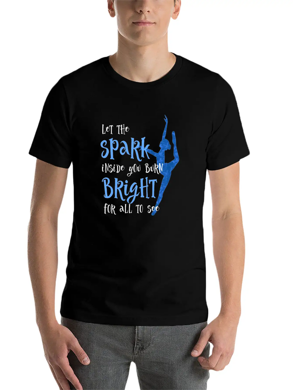 Dance Student Let The Spark For Dark Classic Cotton Tee – Unisex Comfort For Any Season
