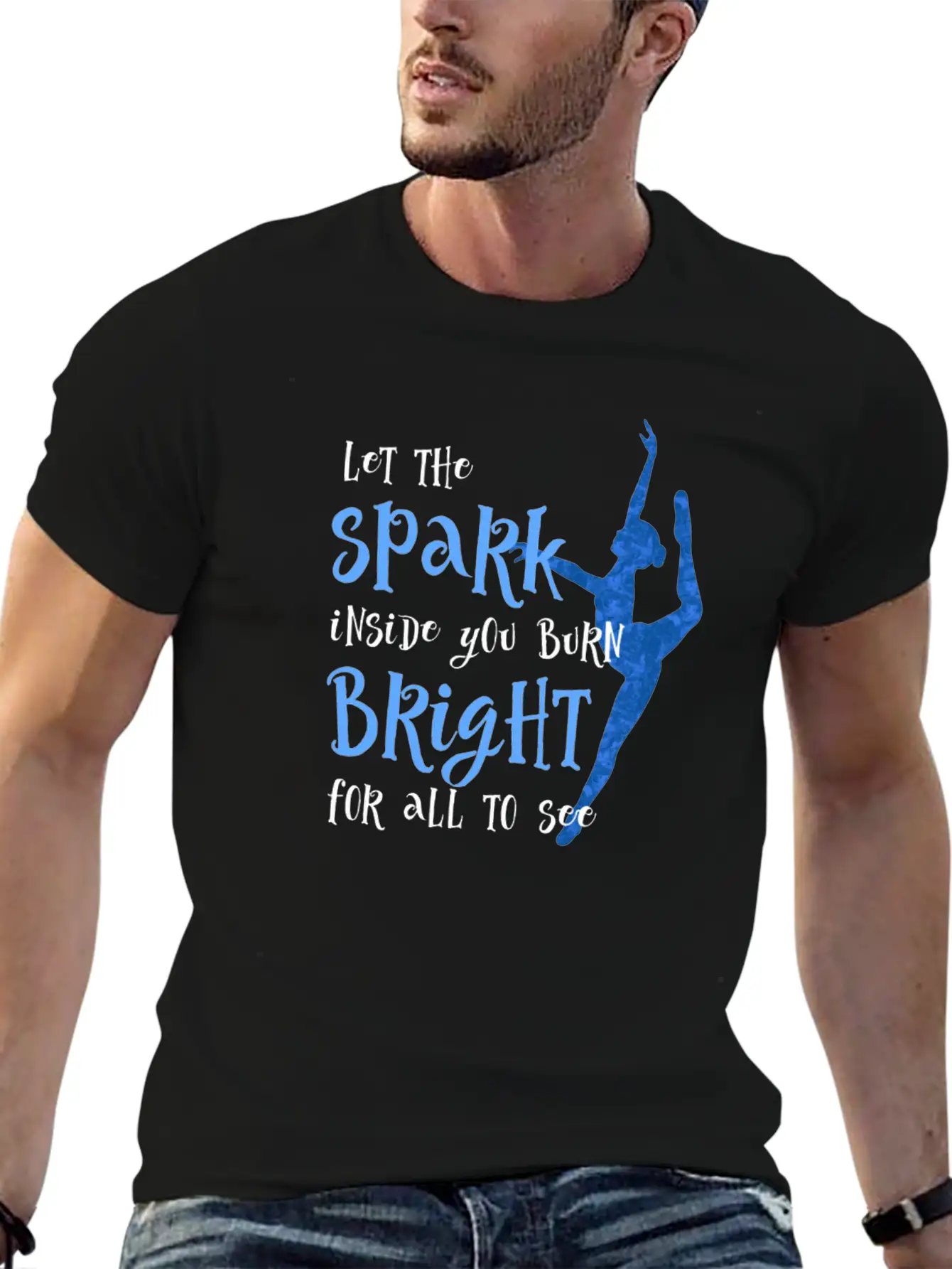 Dance Student Let The Spark For Dark Classic Cotton Tee – Unisex Comfort For Any Season