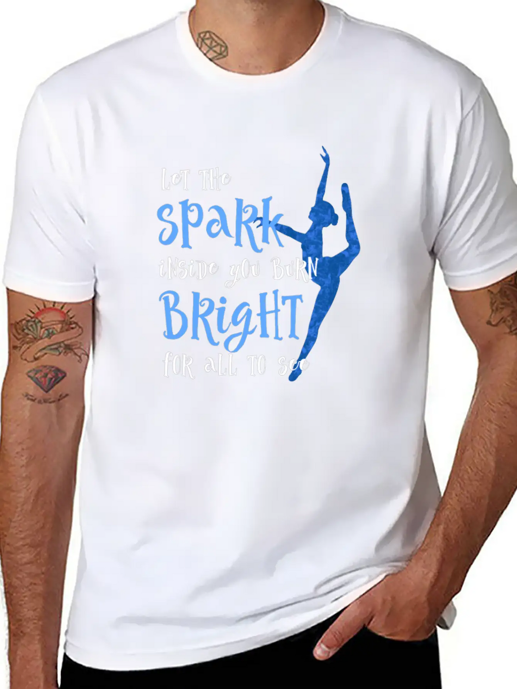 Dance Student Let The Spark For Dark Classic Cotton Tee – Unisex Comfort For Any Season