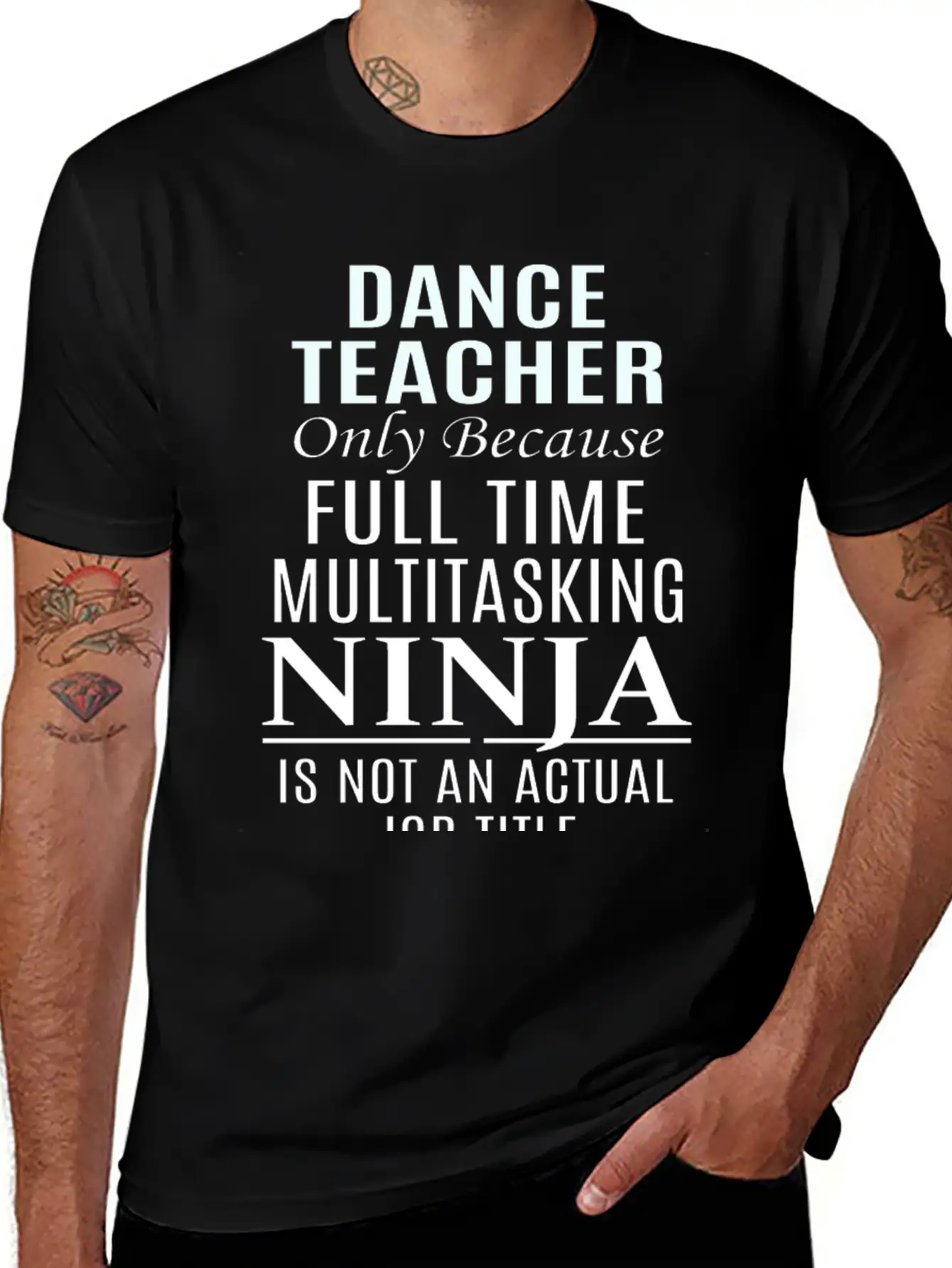 Dance Teacher Breathable Soft Cotton T-Shirt – Timeless Casual Look