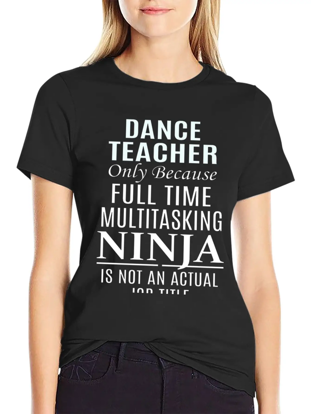 Dance Teacher Breathable Soft Cotton T-Shirt – Timeless Casual Look