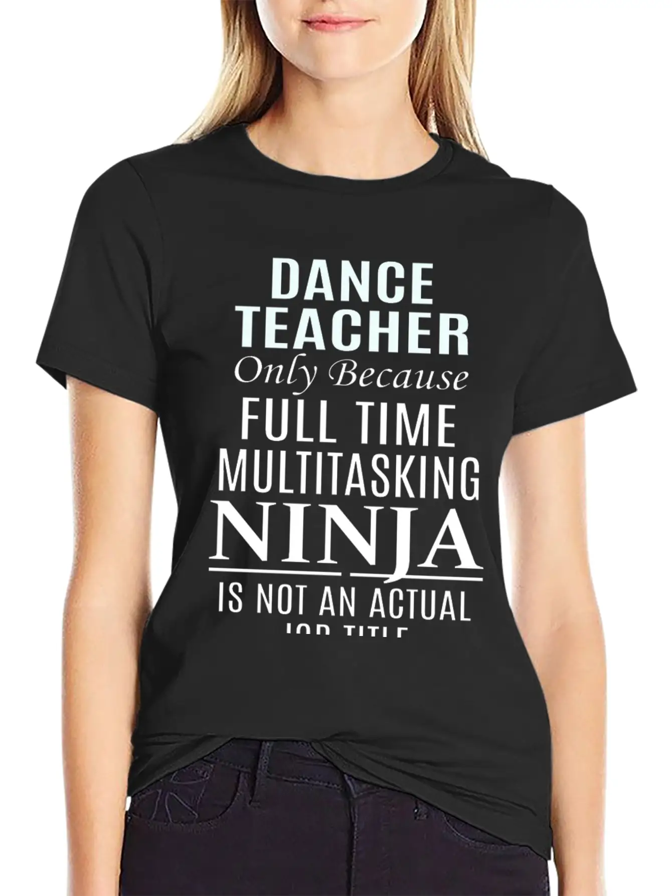Dance Teacher Breathable Soft Cotton T-Shirt – Timeless Casual Look
