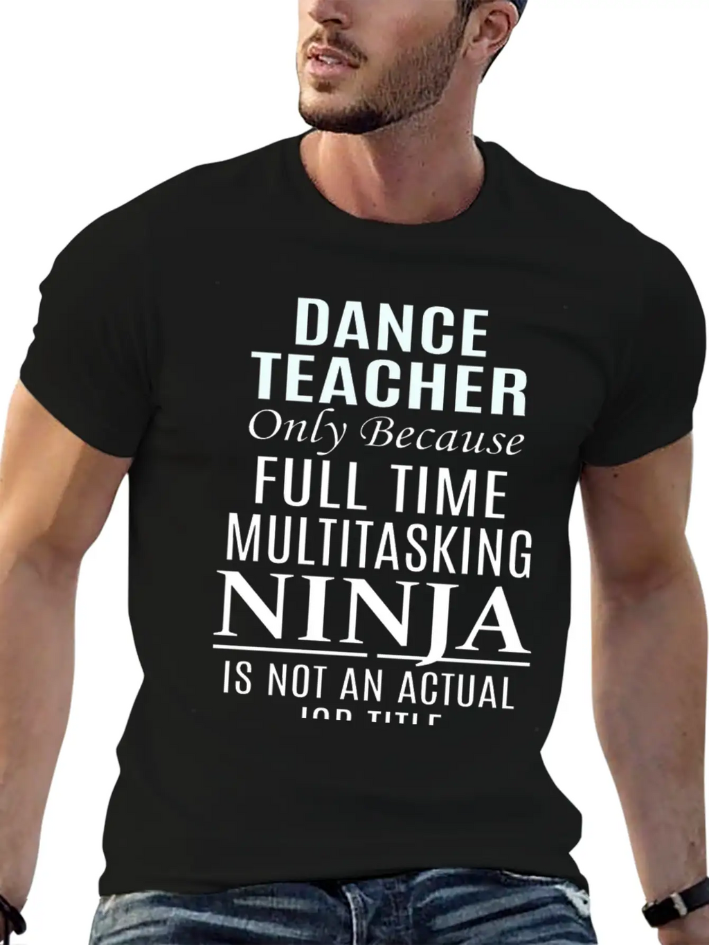 Dance Teacher Breathable Soft Cotton T-Shirt – Timeless Casual Look