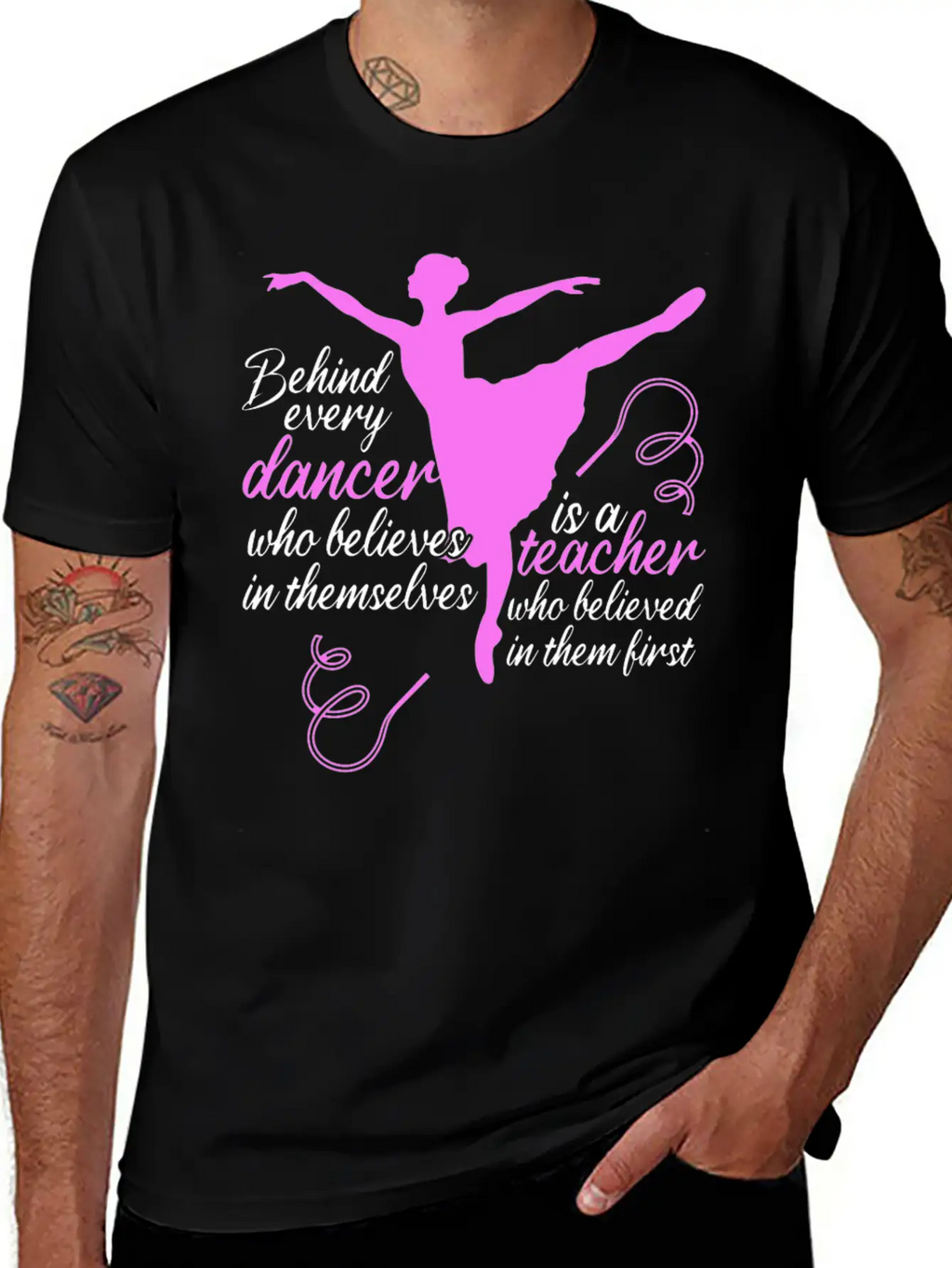 Dance Teacher Choreographer Dancing Ballet Modern Fit Casual T-Shirt – Clean And Versatile Design