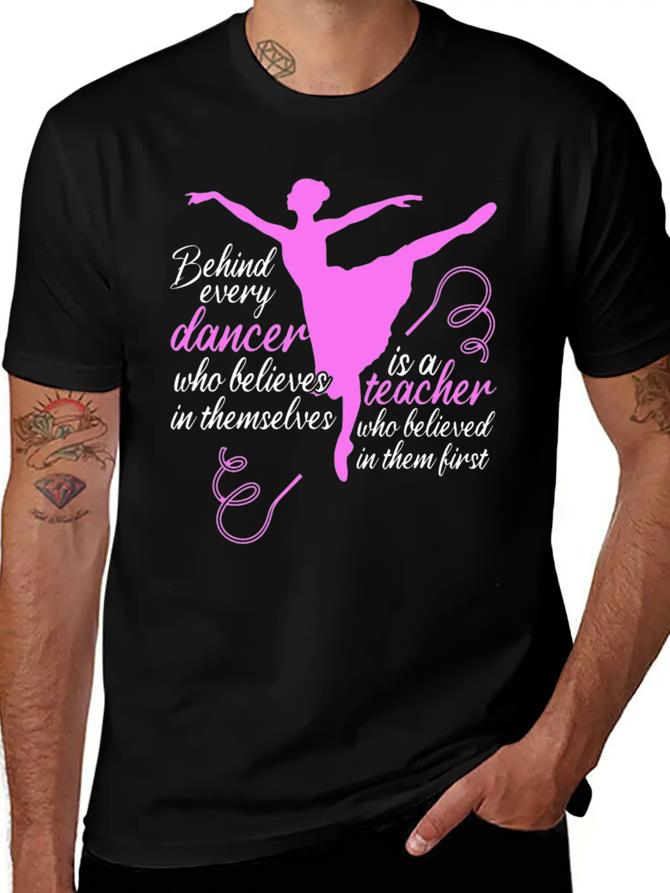 Dance Teacher Choreographer Dancing Ballet Modern Fit Casual T-Shirt – Clean And Versatile Design