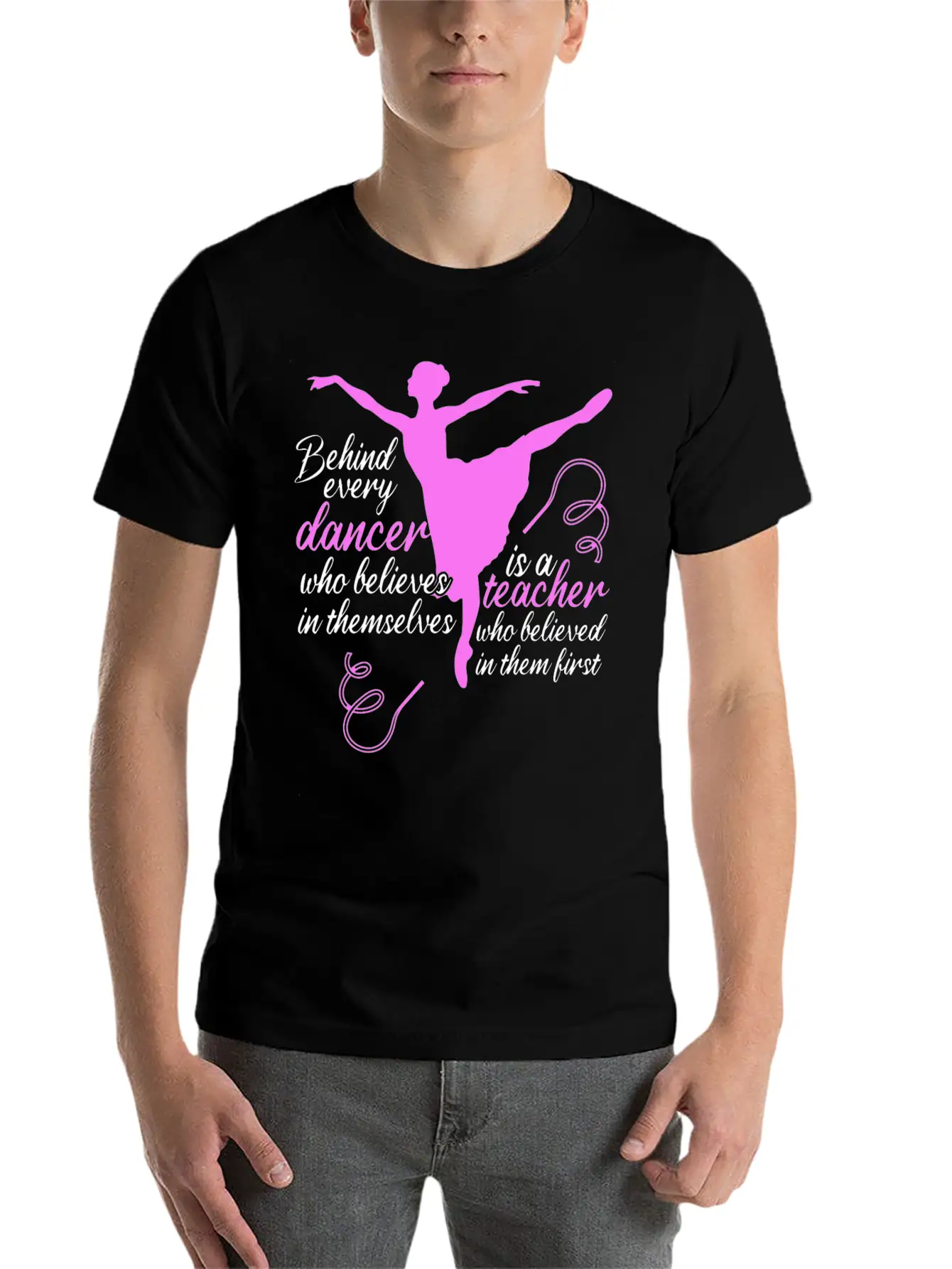 Dance Teacher Choreographer Dancing Ballet Modern Fit Casual T-Shirt – Clean And Versatile Design