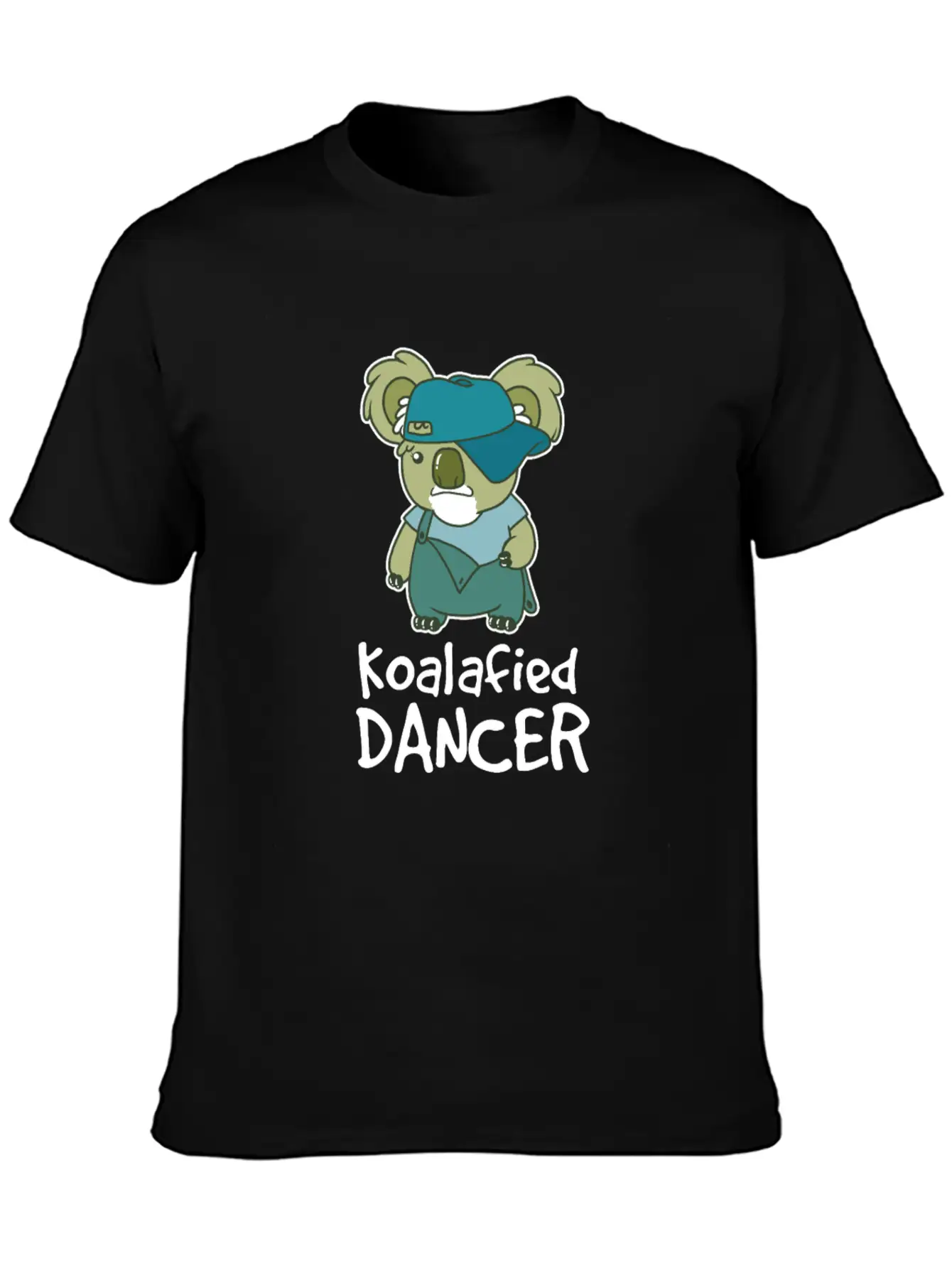 Dancer Koalafied HipHop Old School Baby Bear Cute Unisex Casual T-Shirt – Clean Design For Daily Comfort