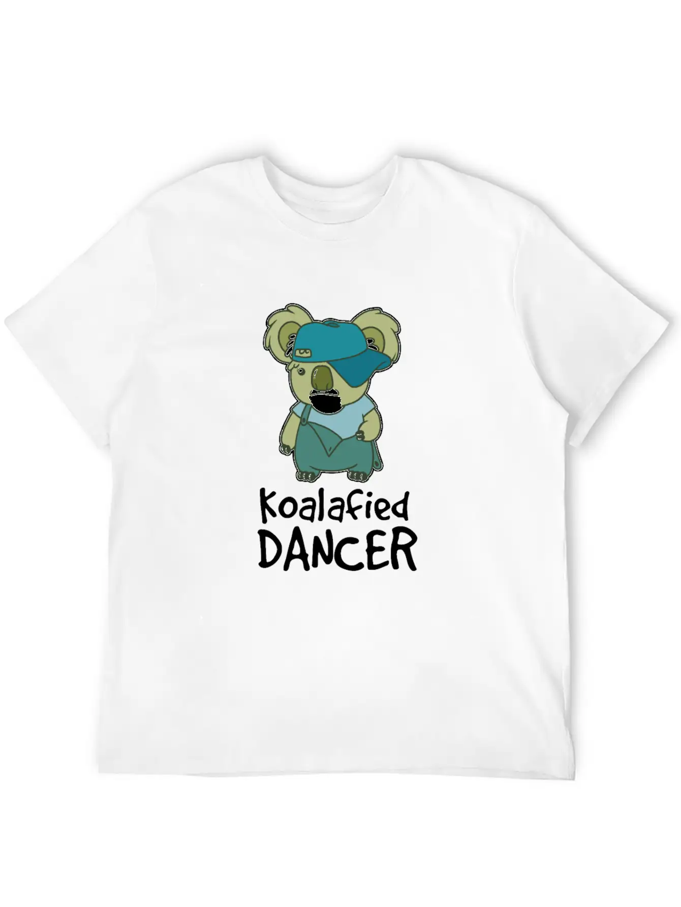 Dancer Koalafied HipHop Old School Baby Bear Cute Unisex Casual T-Shirt – Clean Design For Daily Comfort