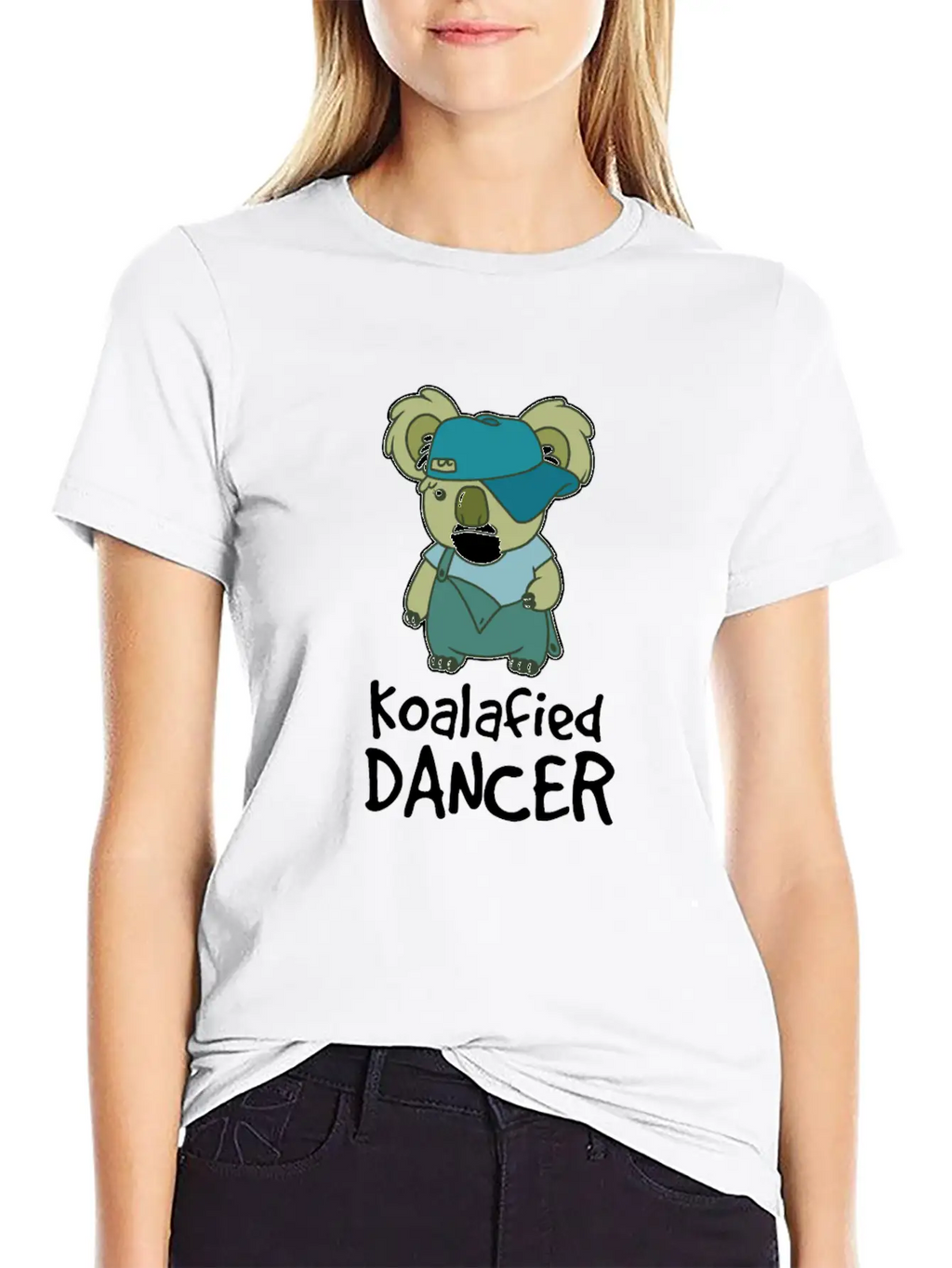 Dancer Koalafied HipHop Old School Baby Bear Cute Unisex Casual T-Shirt – Clean Design For Daily Comfort