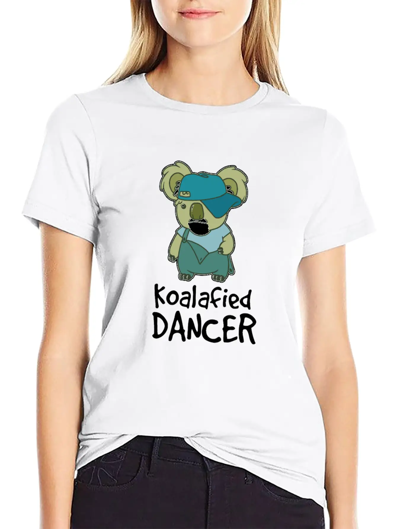 Dancer Koalafied HipHop Old School Baby Bear Cute Unisex Casual T-Shirt – Clean Design For Daily Comfort
