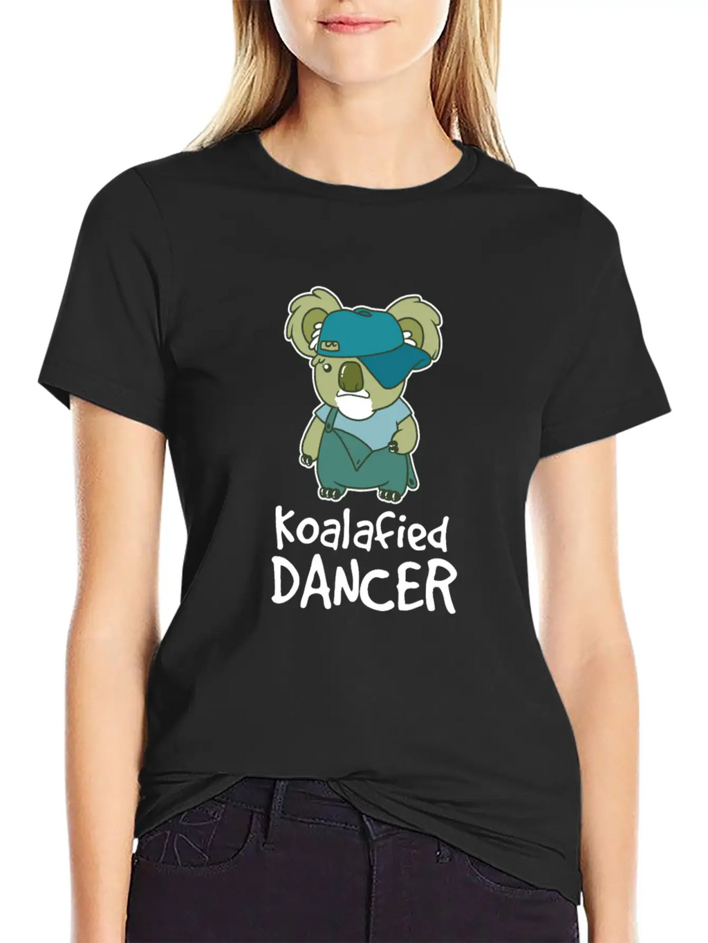 Dancer Koalafied HipHop Old School Baby Bear Cute Unisex Casual T-Shirt – Clean Design For Daily Comfort