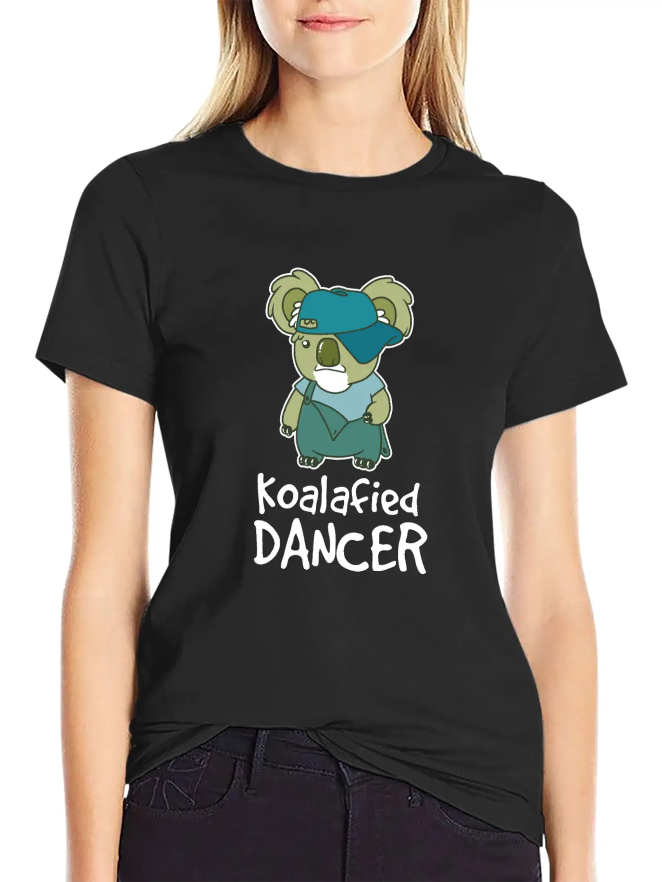 Dancer Koalafied HipHop Old School Baby Bear Cute Unisex Casual T-Shirt – Clean Design For Daily Comfort
