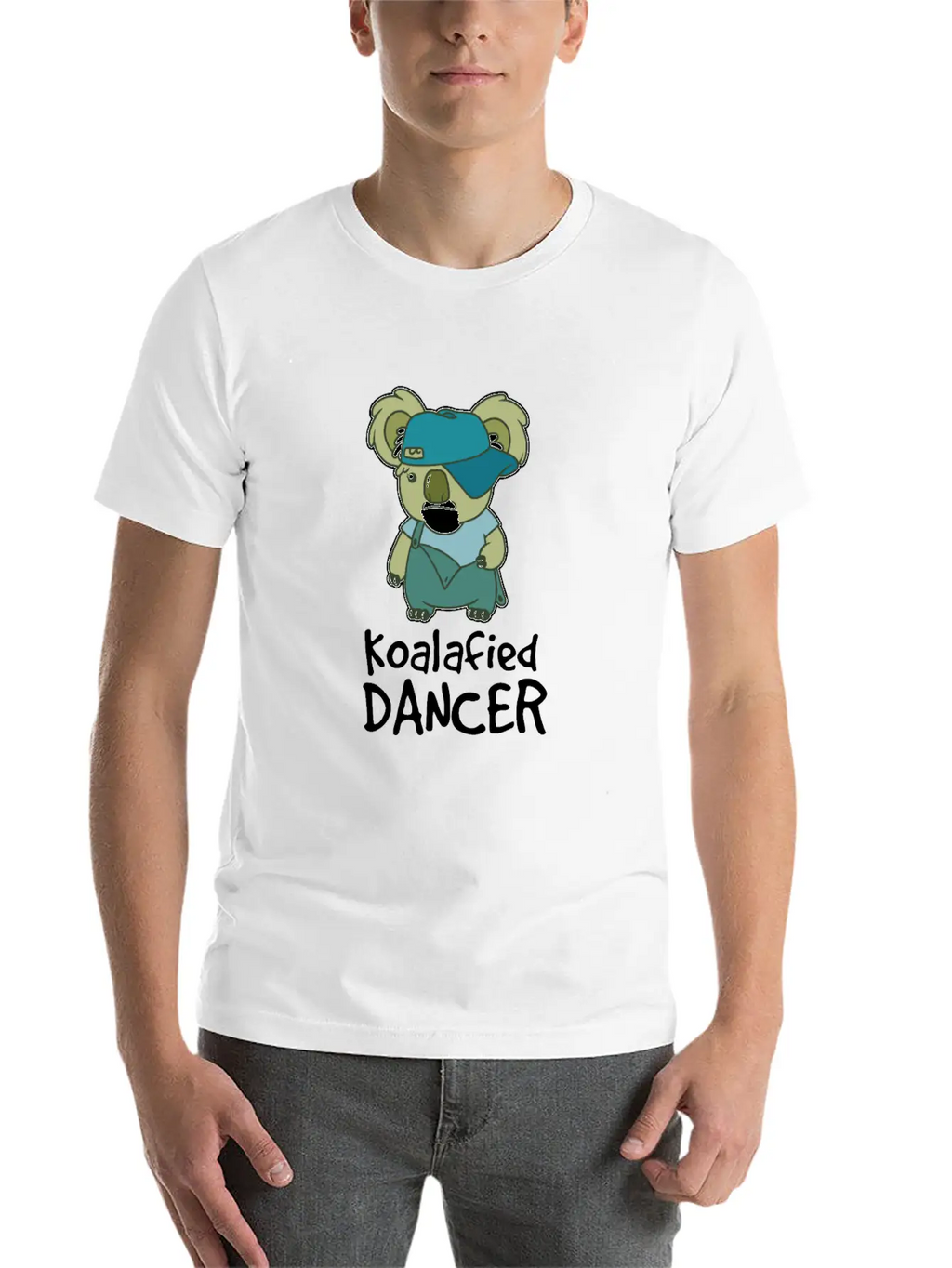 Dancer Koalafied HipHop Old School Baby Bear Cute Unisex Casual T-Shirt – Clean Design For Daily Comfort