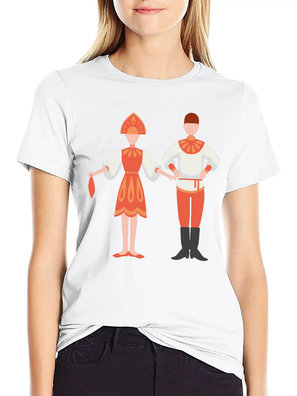 Dancing Couple Classic Cotton Tee – Unisex Comfort For Any Season