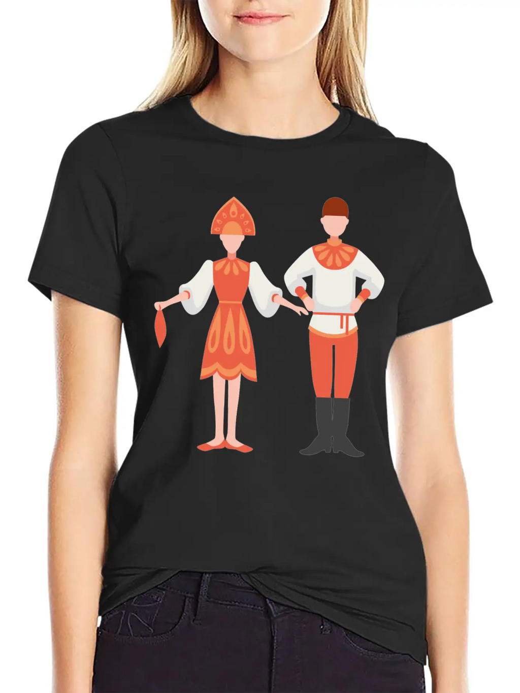 Dancing Couple Classic Cotton Tee – Unisex Comfort For Any Season