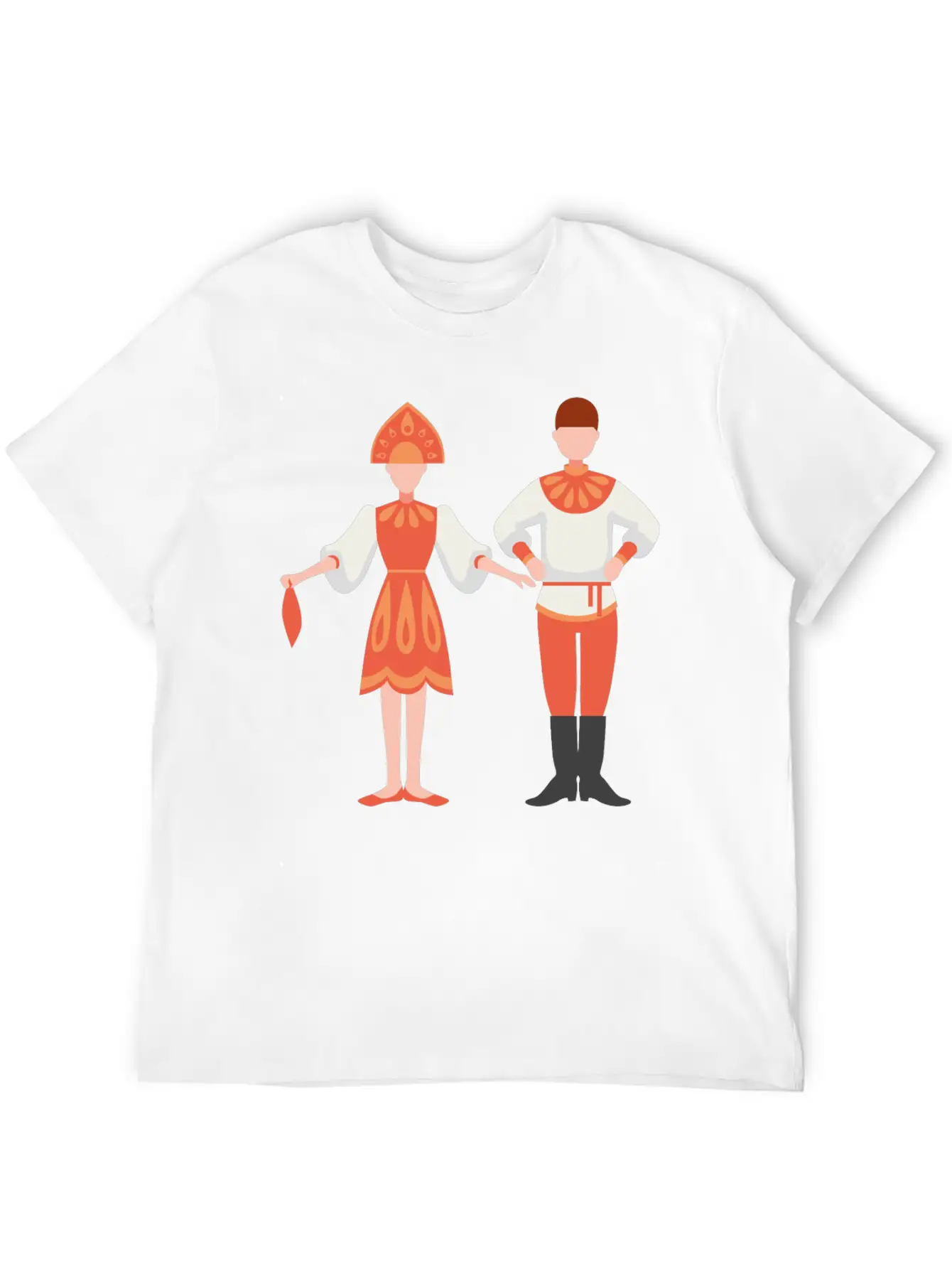 Dancing Couple Classic Cotton Tee – Unisex Comfort For Any Season
