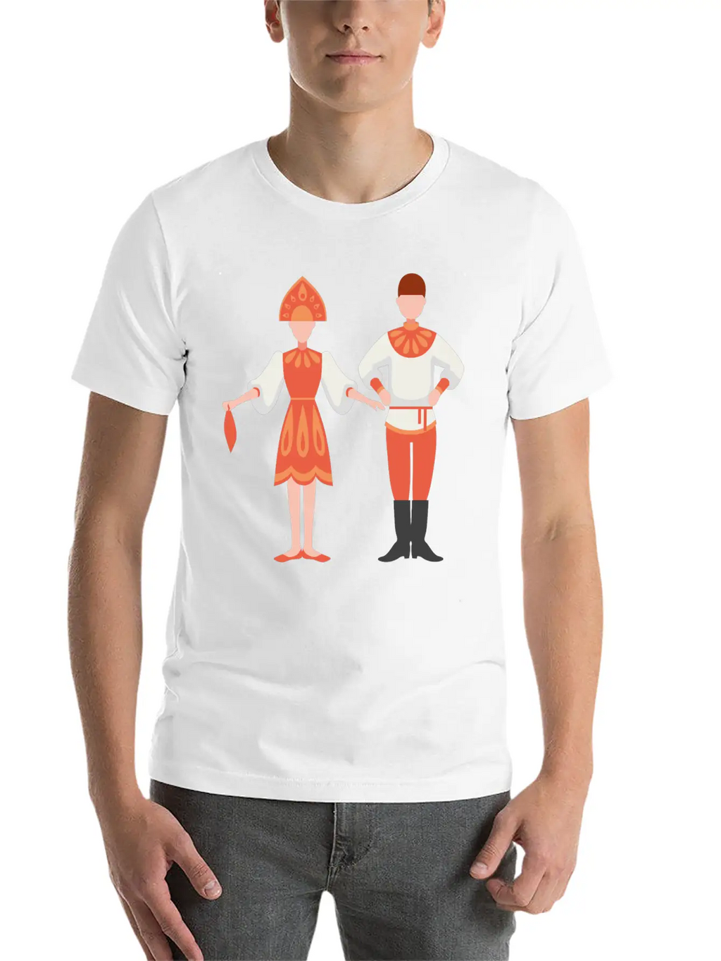 Dancing Couple Classic Cotton Tee – Unisex Comfort For Any Season