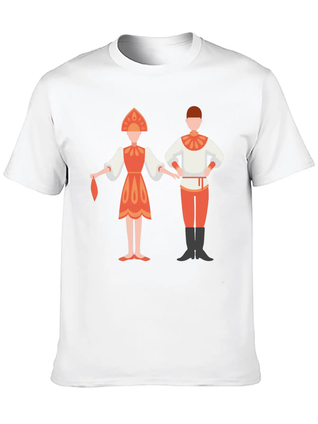 Dancing Couple Classic Cotton Tee – Unisex Comfort For Any Season