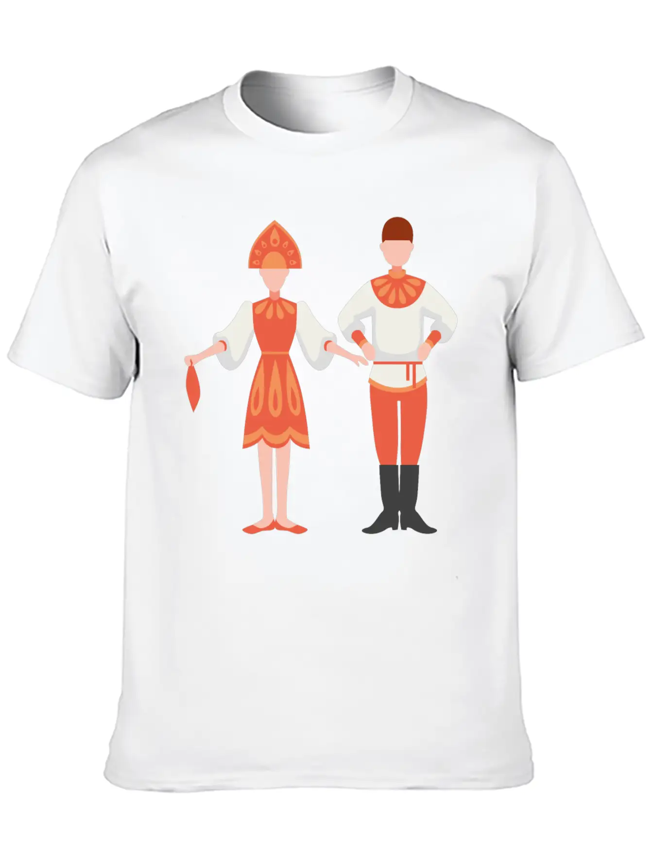 Dancing Couple Classic Cotton Tee – Unisex Comfort For Any Season