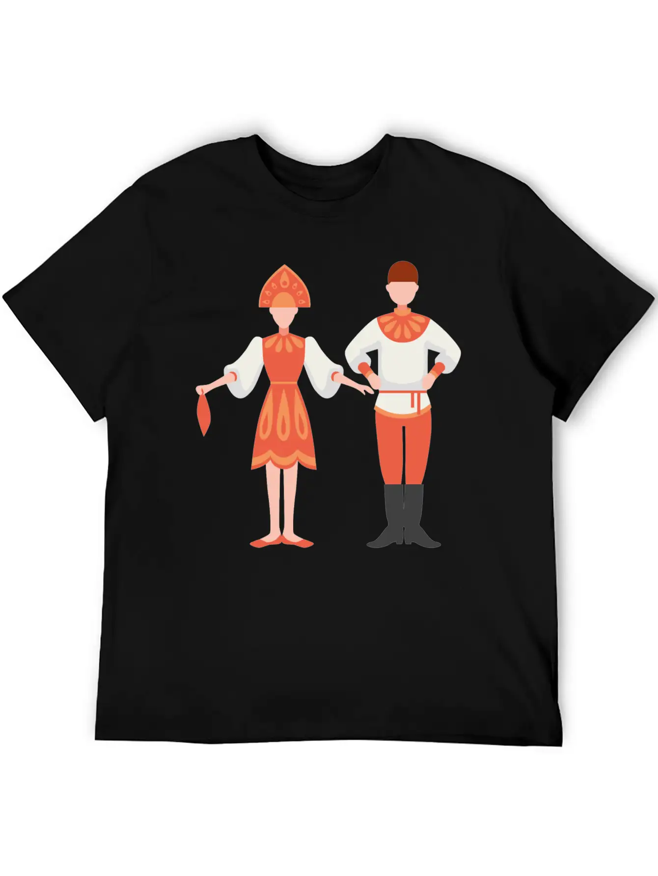Dancing Couple Classic Cotton Tee – Unisex Comfort For Any Season