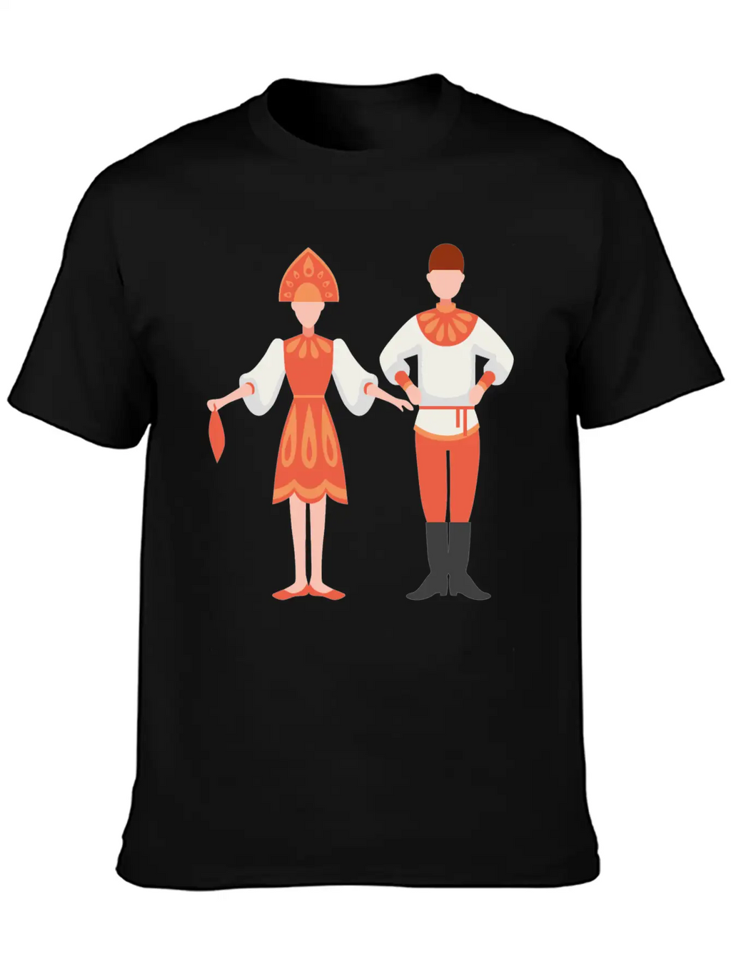 Dancing Couple Classic Cotton Tee – Unisex Comfort For Any Season