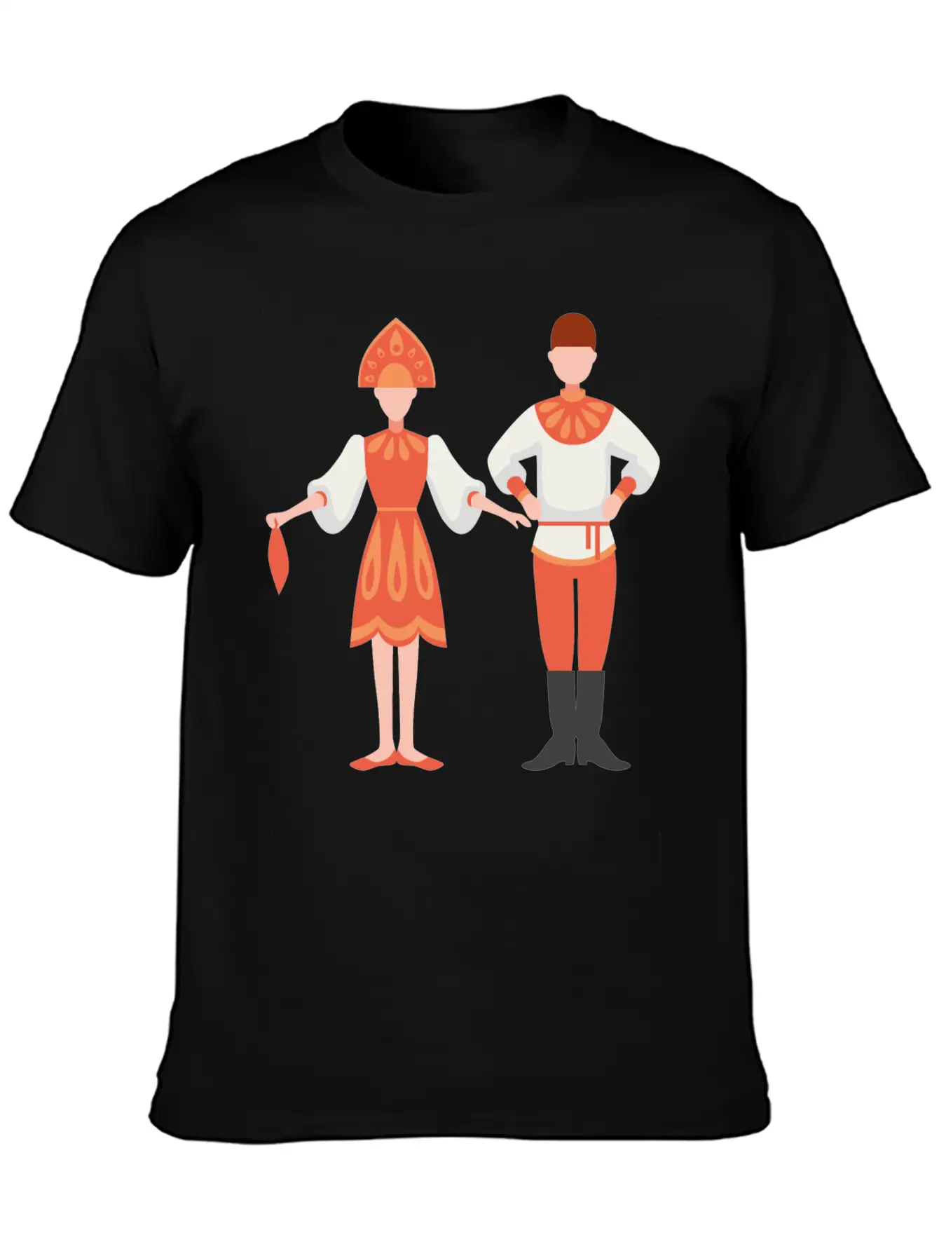 Dancing Couple Classic Cotton Tee – Unisex Comfort For Any Season
