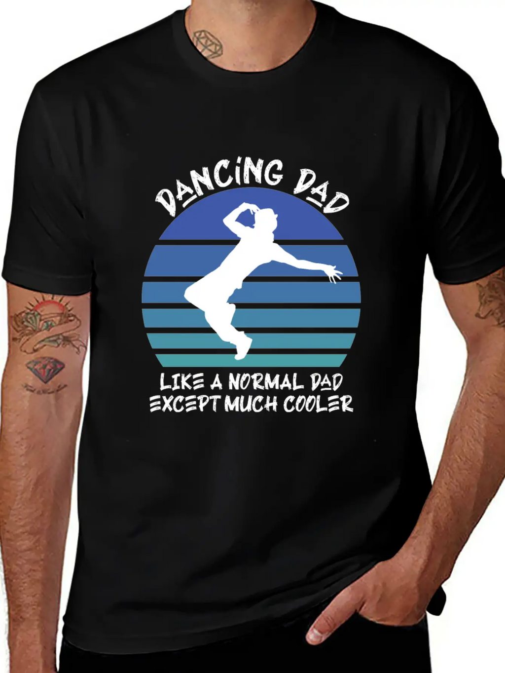 Dancing Dad Timeless Short Sleeve Tee – Comfy And Minimalist Design