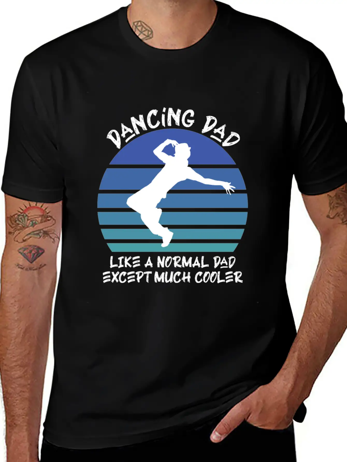 Dancing Dad Timeless Short Sleeve Tee – Comfy And Minimalist Design