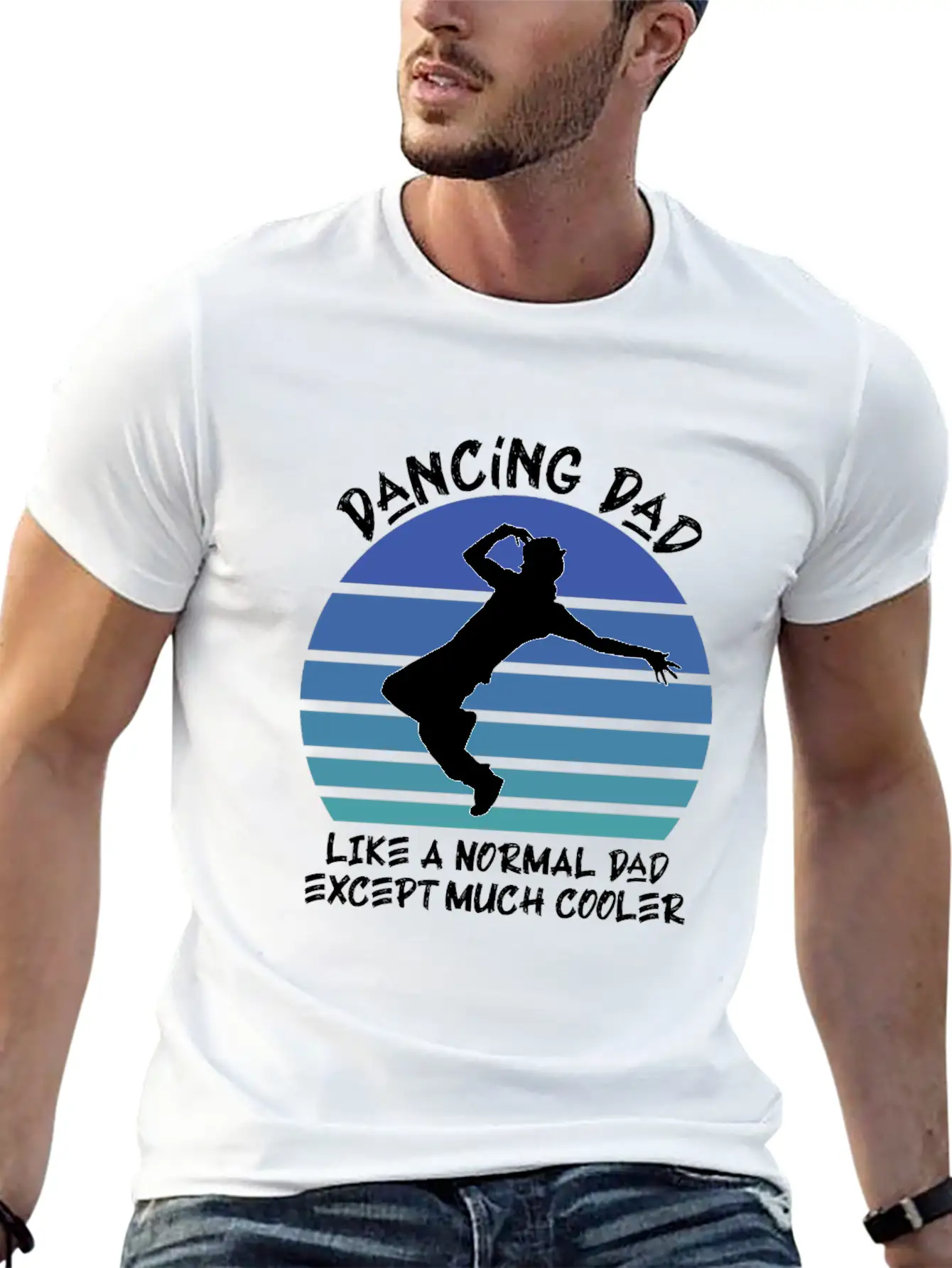 Dancing Dad Timeless Short Sleeve Tee – Comfy And Minimalist Design