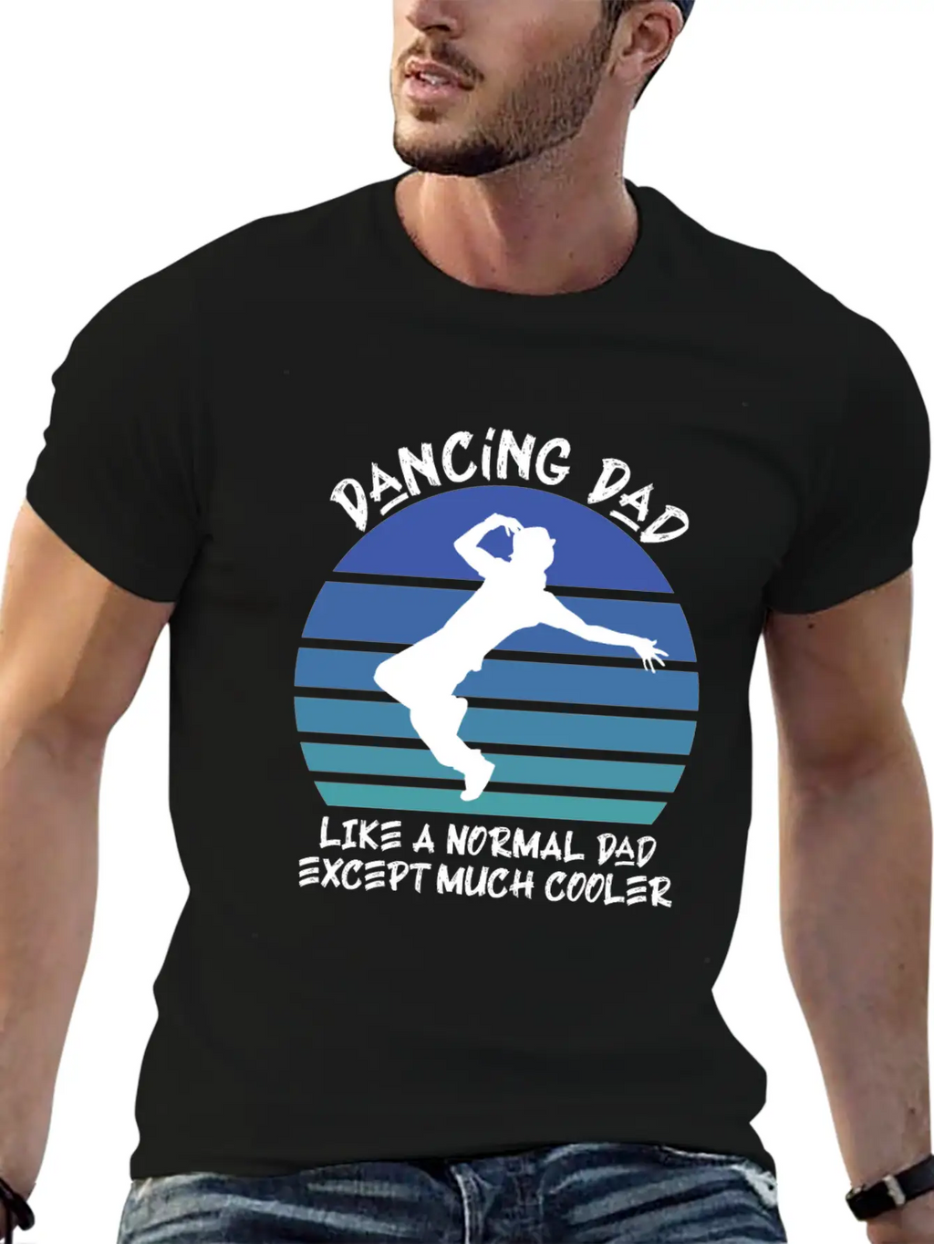 Dancing Dad Timeless Short Sleeve Tee – Comfy And Minimalist Design