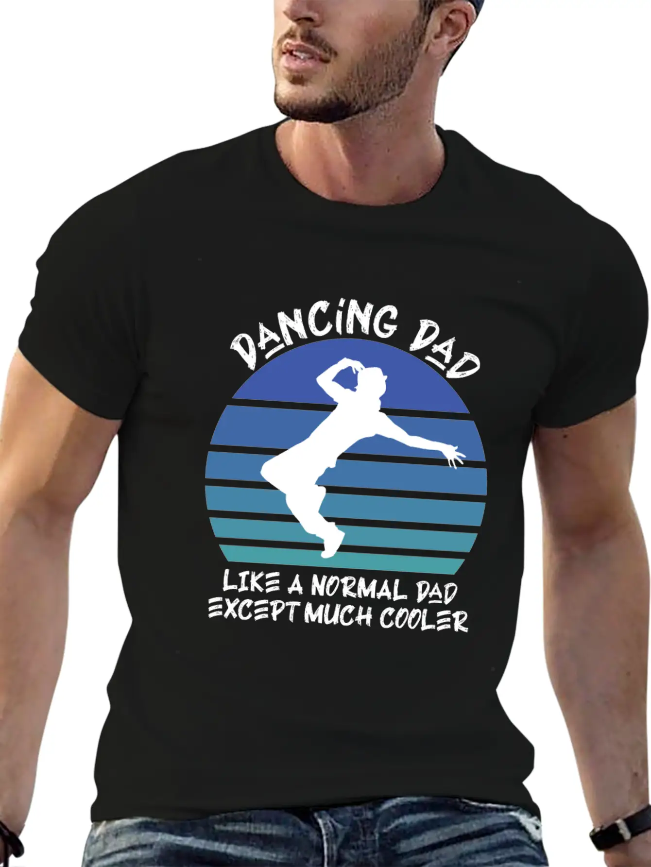 Dancing Dad Timeless Short Sleeve Tee – Comfy And Minimalist Design