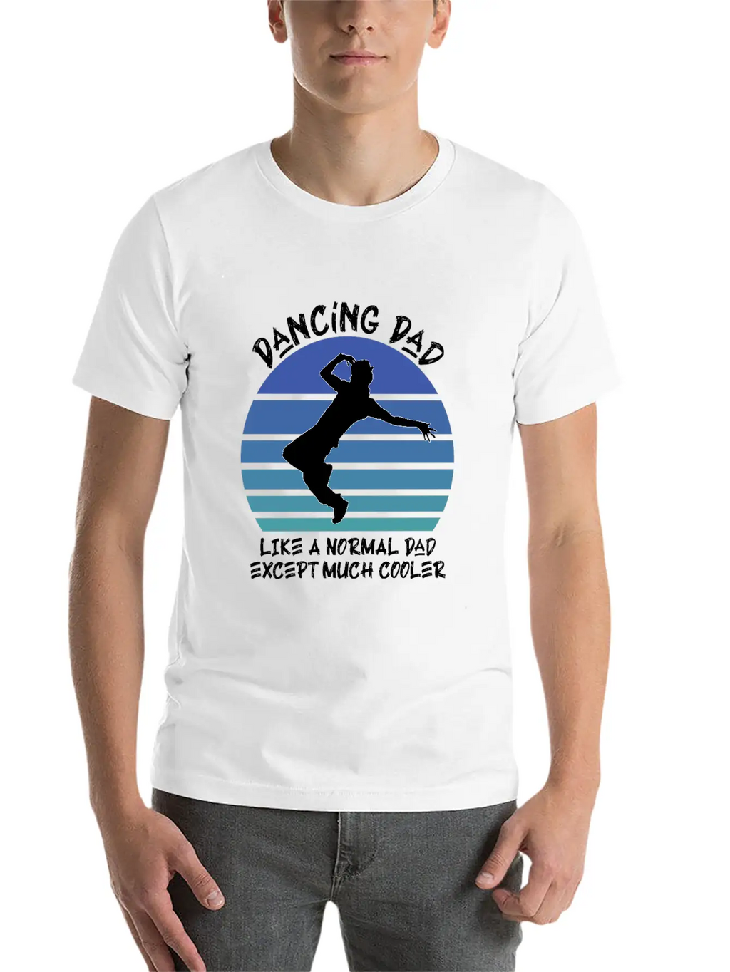 Dancing Dad Timeless Short Sleeve Tee – Comfy And Minimalist Design