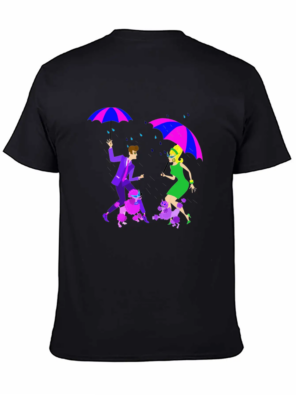 Dancing In The Rain Stylish Everyday T-Shirt – Unisex Basic Cotton Tee