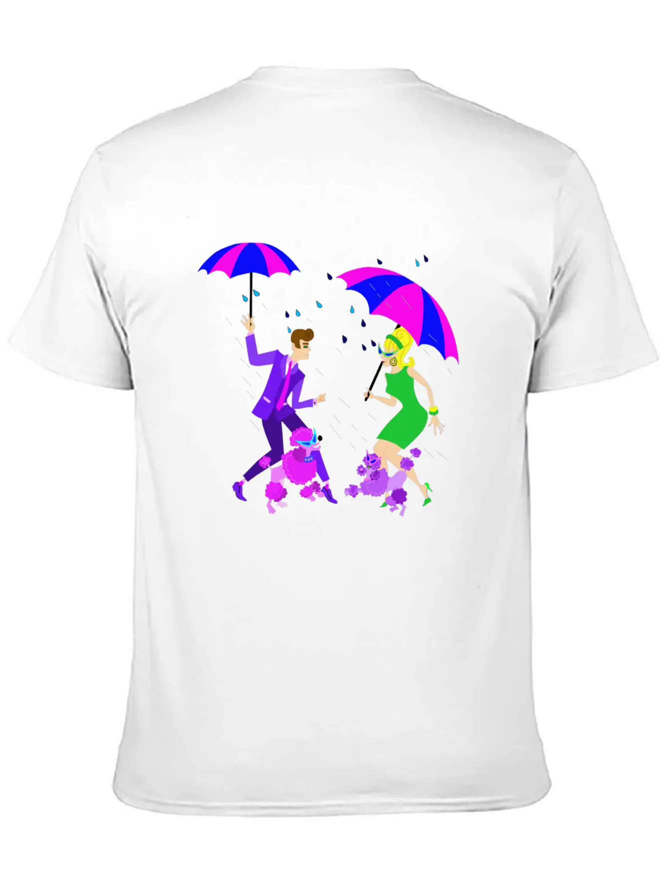 Dancing In The Rain Stylish Everyday T-Shirt – Unisex Basic Cotton Tee