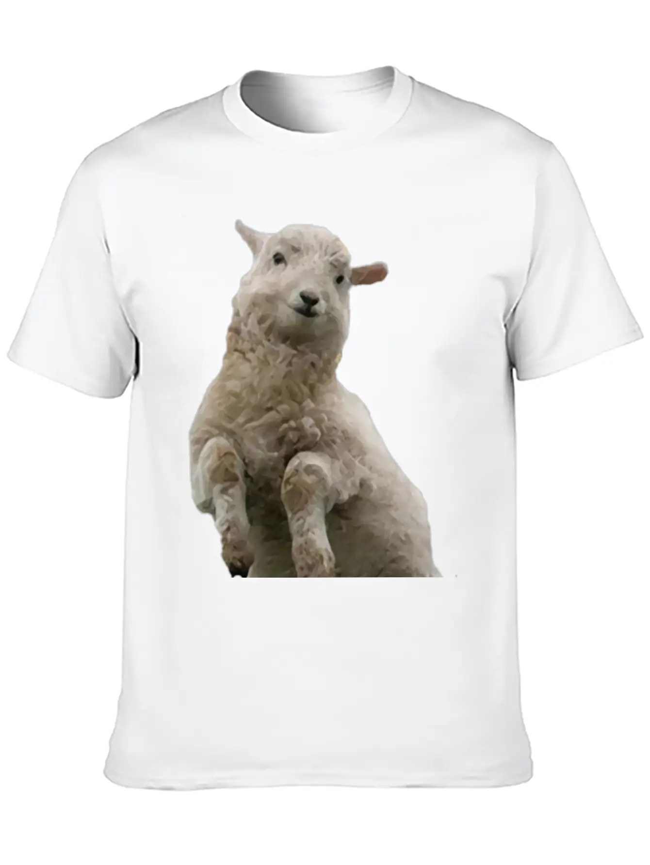 Dancing Sheep Classic Cotton Tee – Unisex Comfort For Any Season
