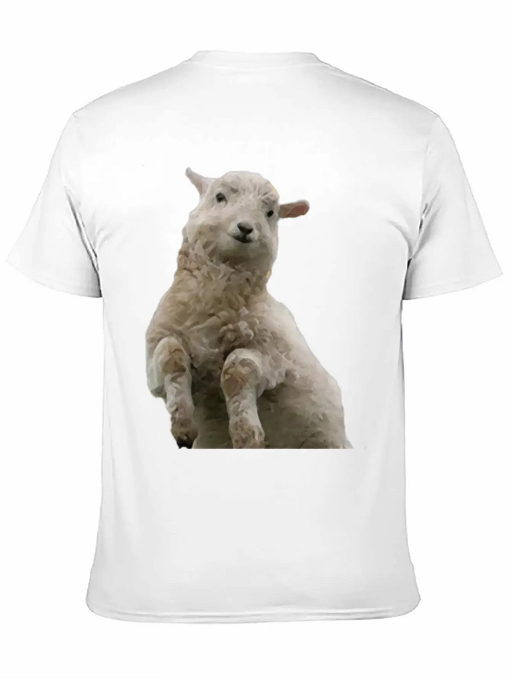 Dancing Sheep Classic Cotton Tee – Unisex Comfort For Any Season