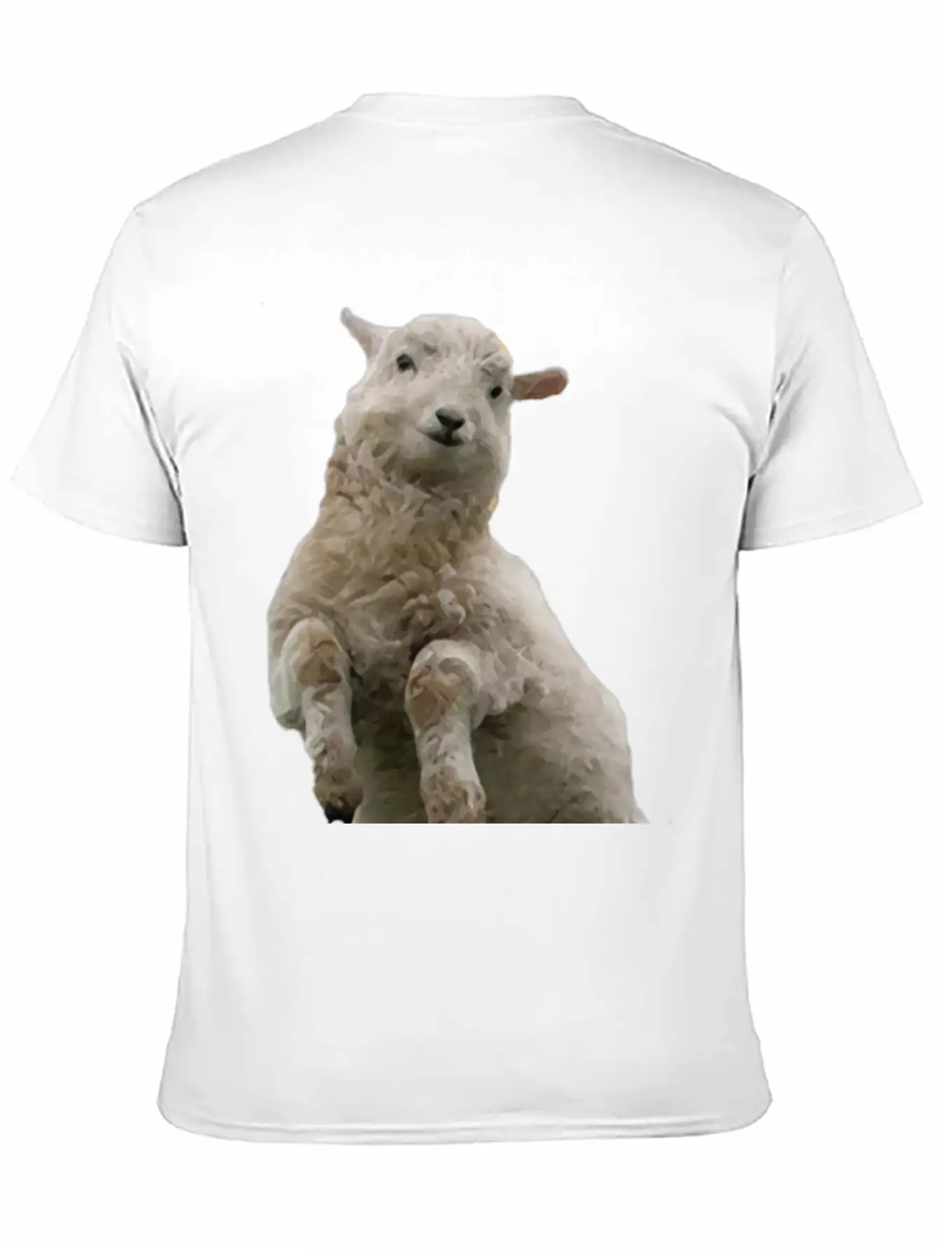 Dancing Sheep Classic Cotton Tee – Unisex Comfort For Any Season