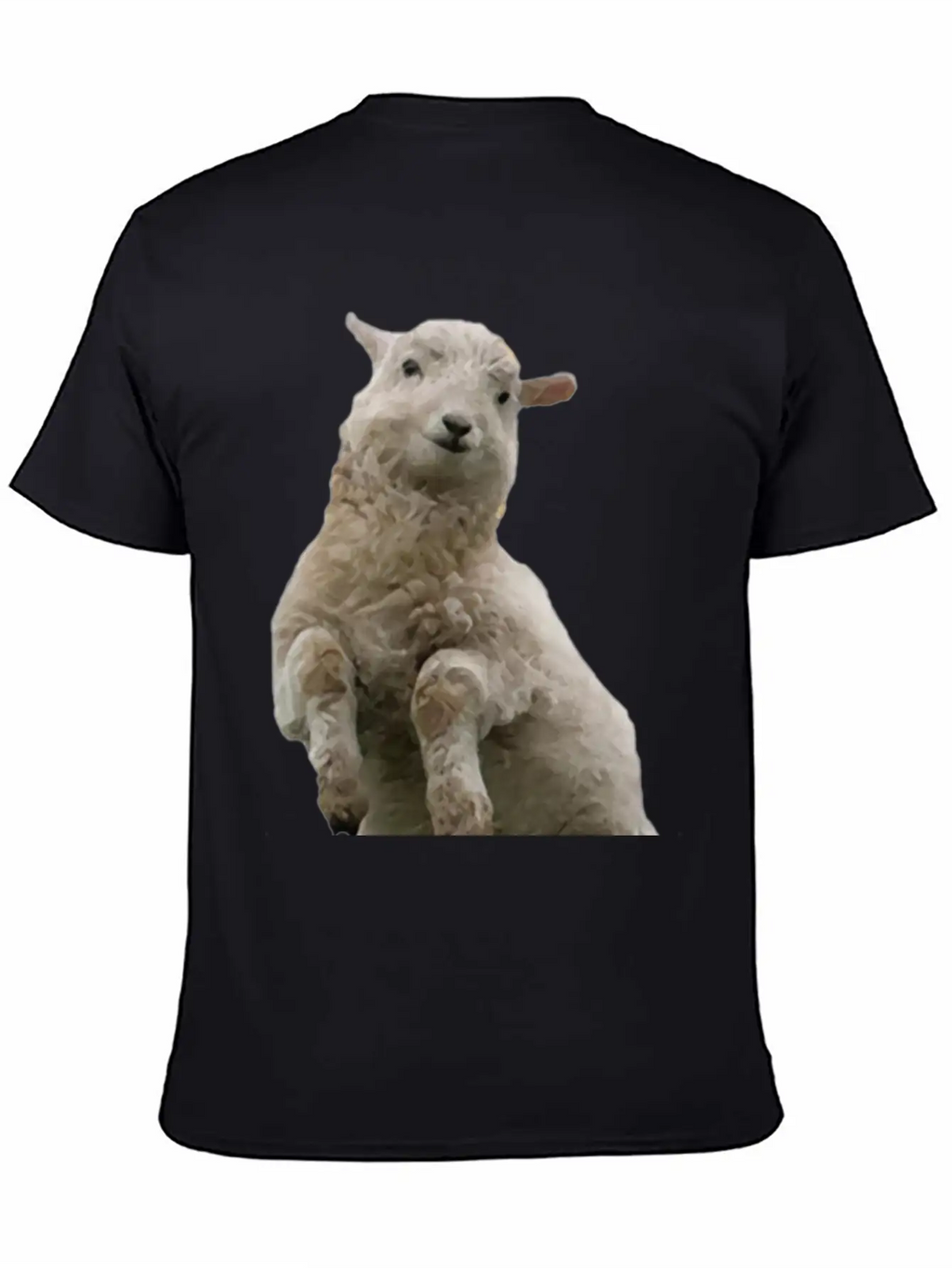 Dancing Sheep Classic Cotton Tee – Unisex Comfort For Any Season