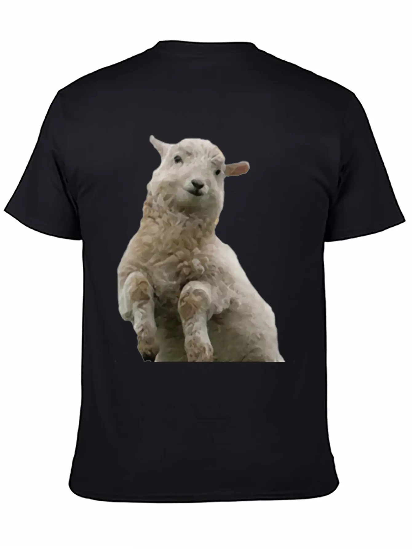 Dancing Sheep Classic Cotton Tee – Unisex Comfort For Any Season