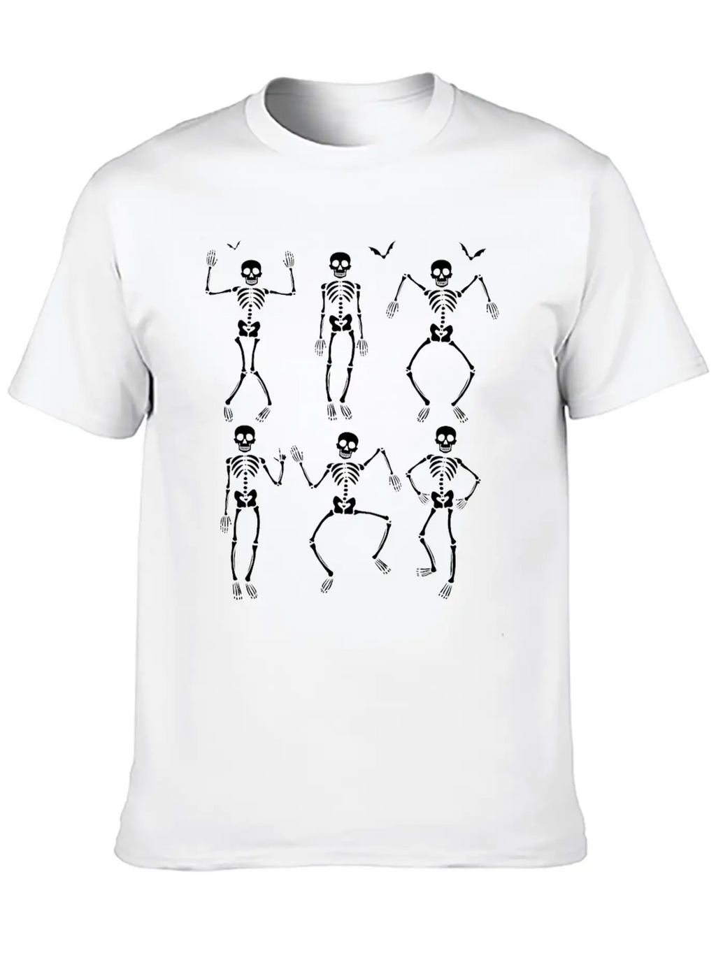 Dancing Skeletons Dance Challenge T Shirt Classic Cotton Tee – Unisex Comfort For Any Season