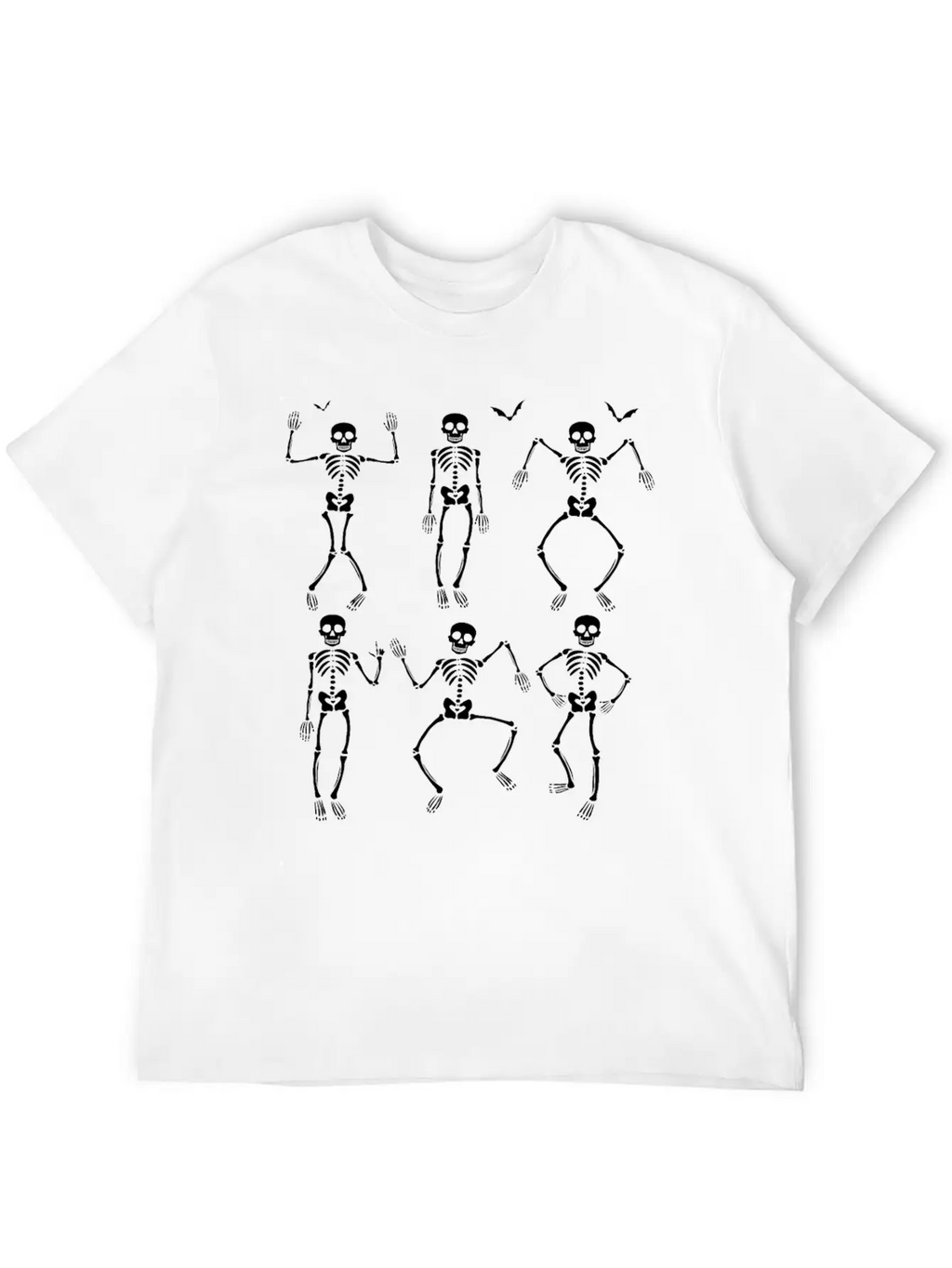 Dancing Skeletons Dance Challenge T Shirt Classic Cotton Tee – Unisex Comfort For Any Season