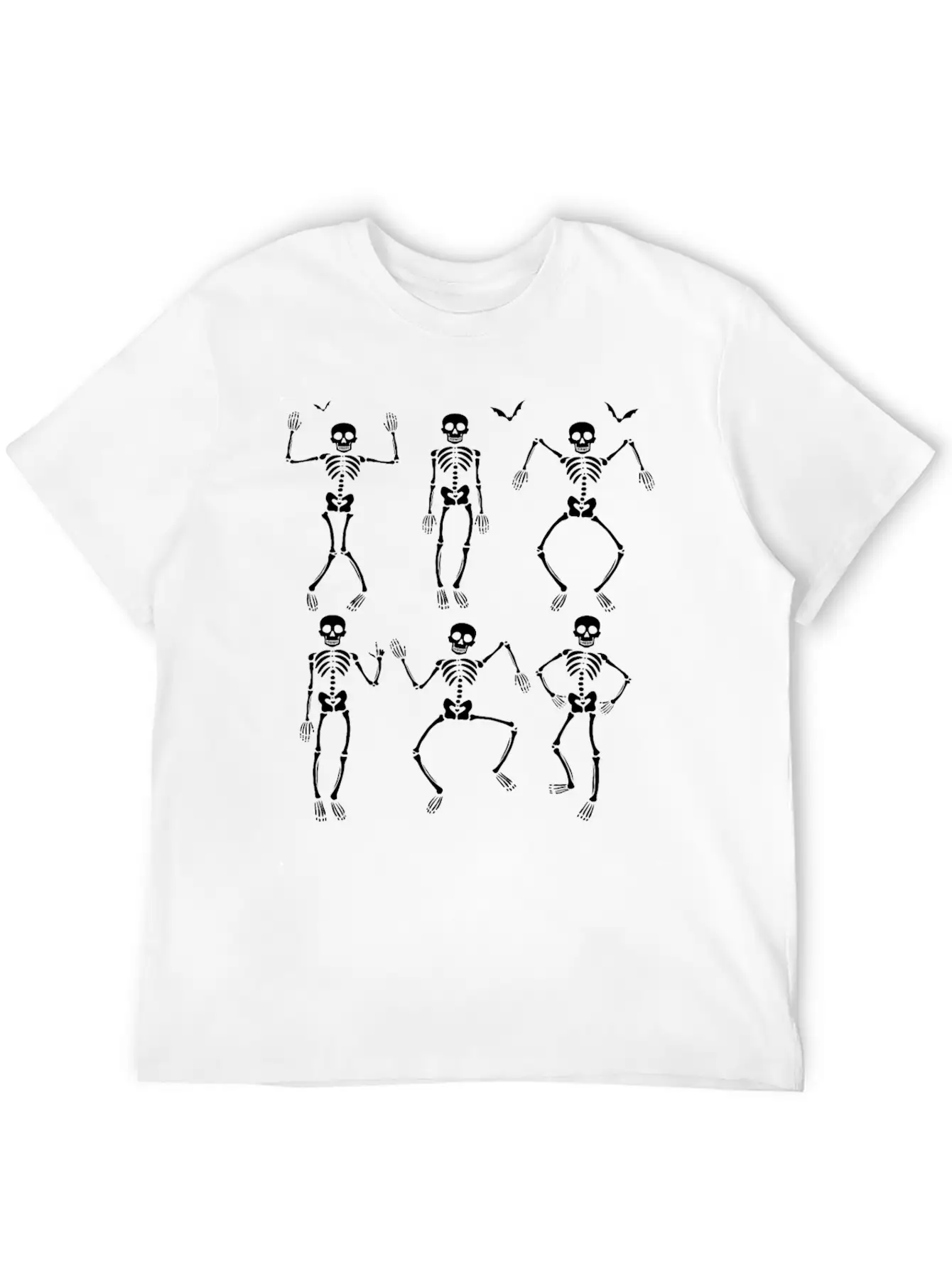 Dancing Skeletons Dance Challenge T Shirt Classic Cotton Tee – Unisex Comfort For Any Season