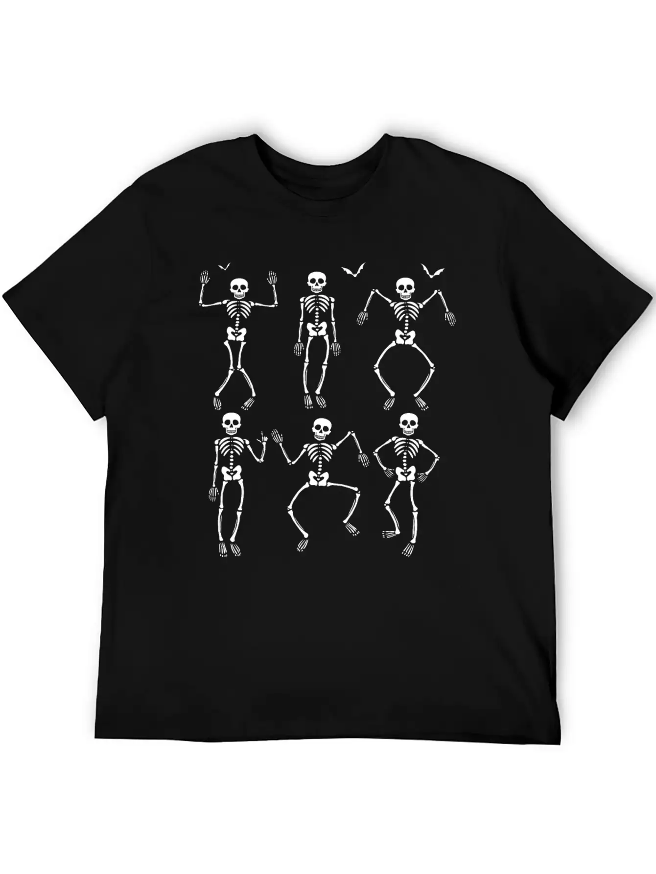 Dancing Skeletons Dance Challenge T Shirt Classic Cotton Tee – Unisex Comfort For Any Season