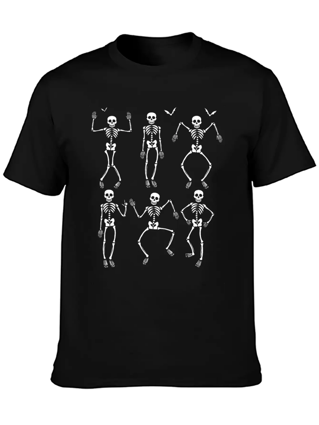 Dancing Skeletons Dance Challenge T Shirt Classic Cotton Tee – Unisex Comfort For Any Season