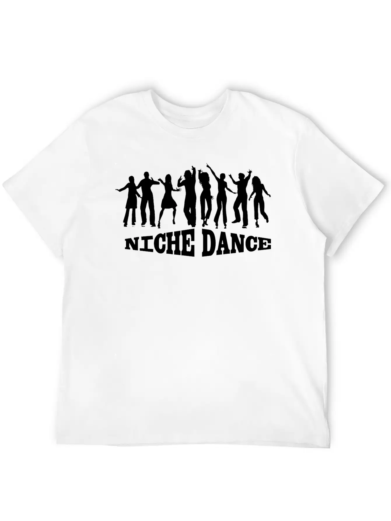 Dancing Unisex Casual T-Shirt – Clean Design For Daily Comfort