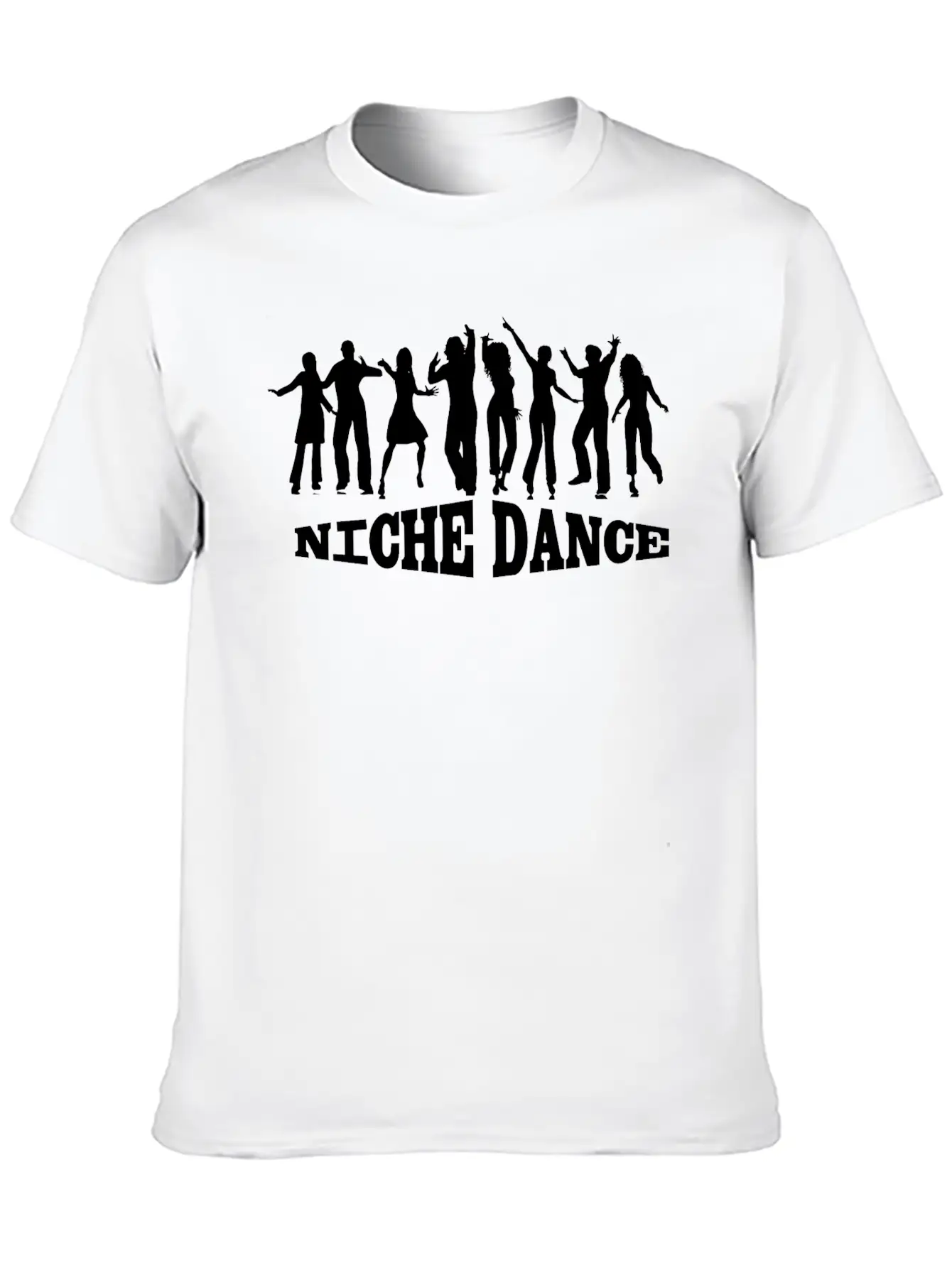 Dancing Unisex Casual T-Shirt – Clean Design For Daily Comfort