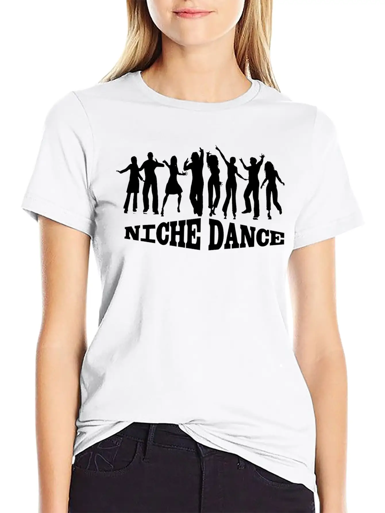 Dancing Unisex Casual T-Shirt – Clean Design For Daily Comfort