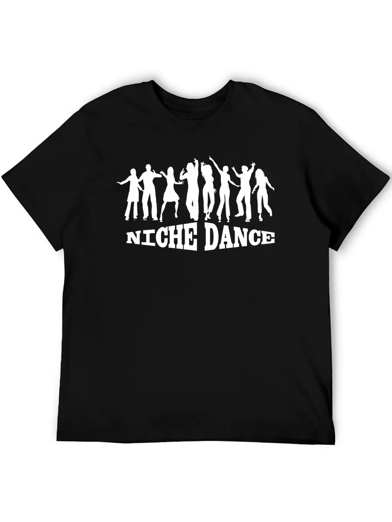 Dancing Unisex Casual T-Shirt – Clean Design For Daily Comfort
